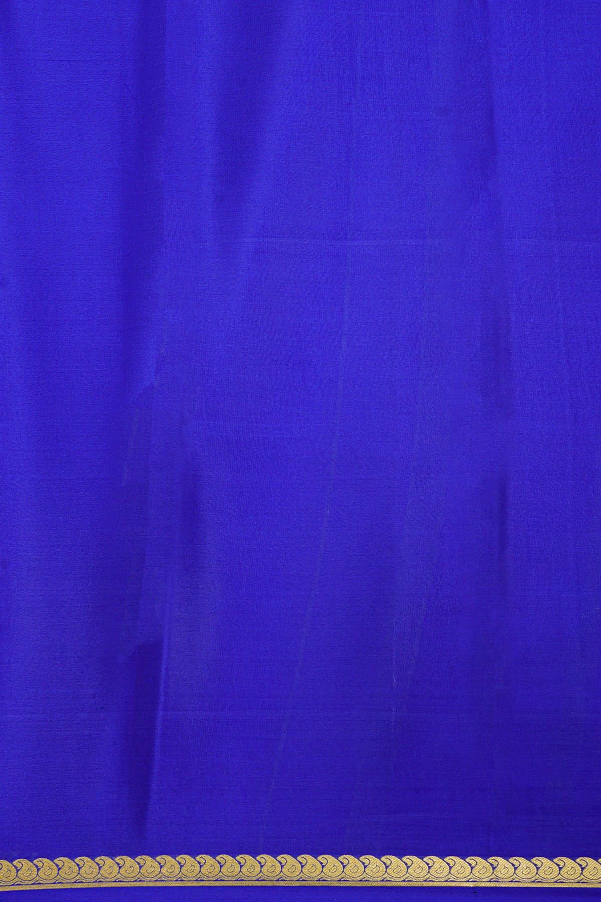 Mysore Crepe Royal Blue Saree