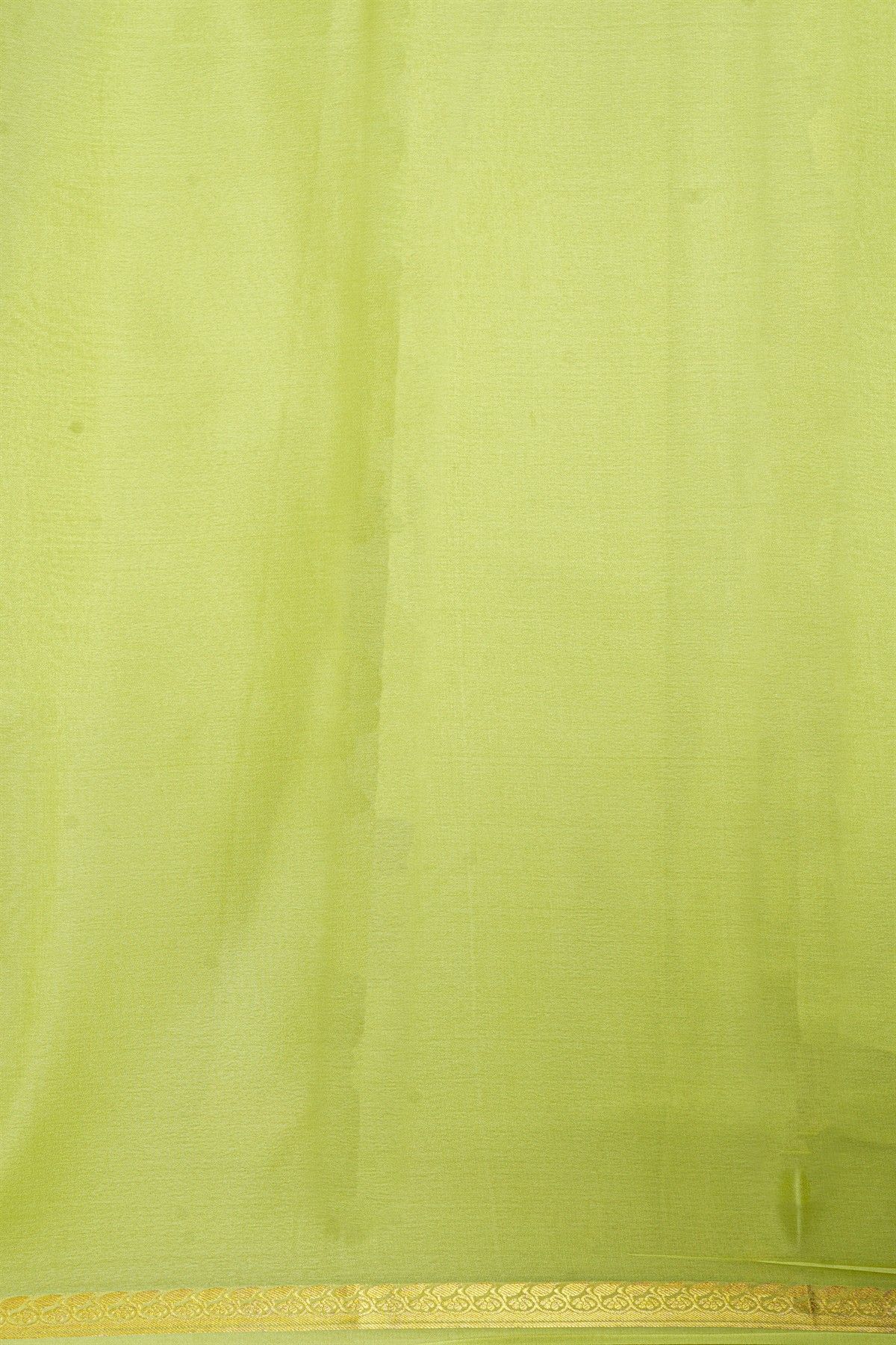 Mysore Crepe Light Green Saree
