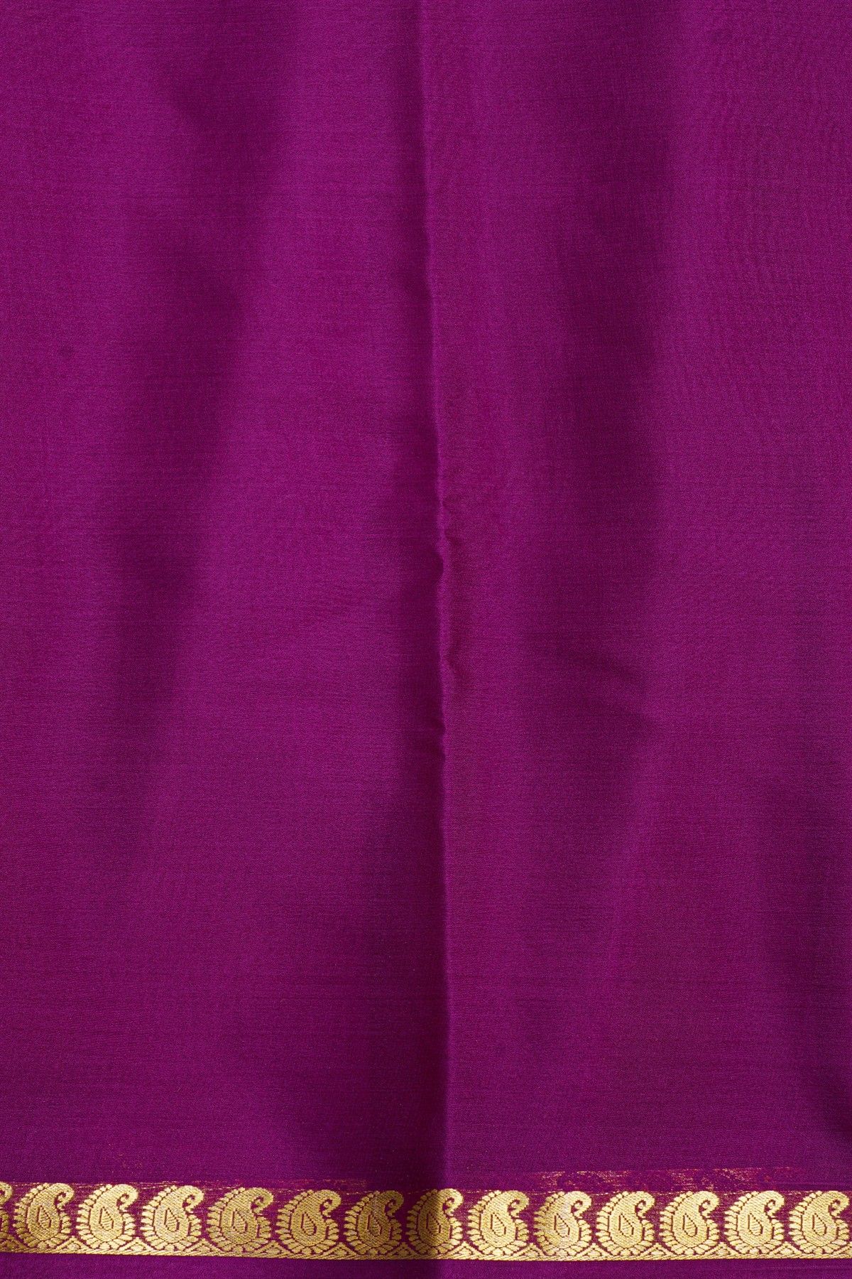 Mysore Crepe Violet Saree
