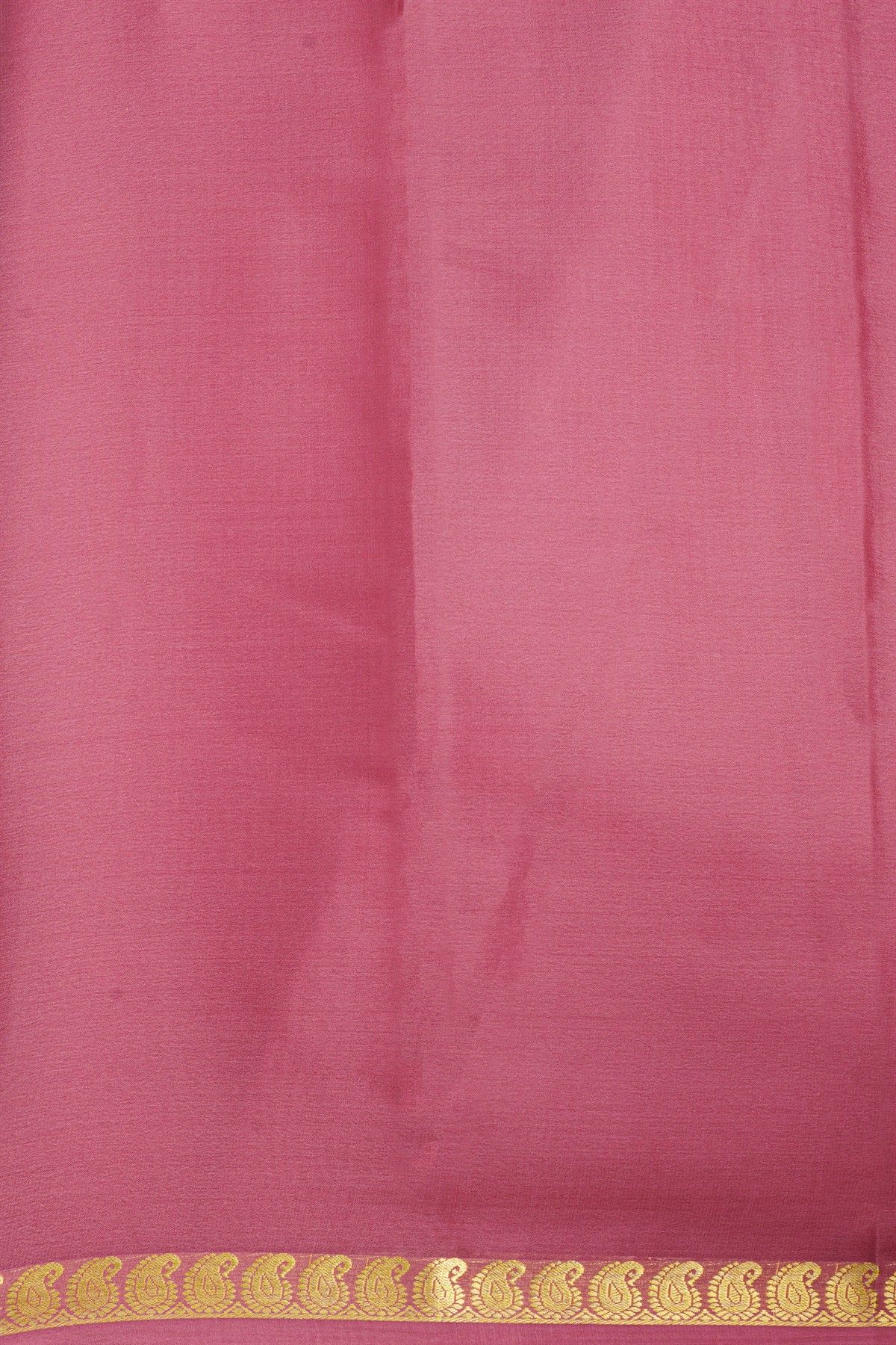 Mysore Crepe Pink Saree