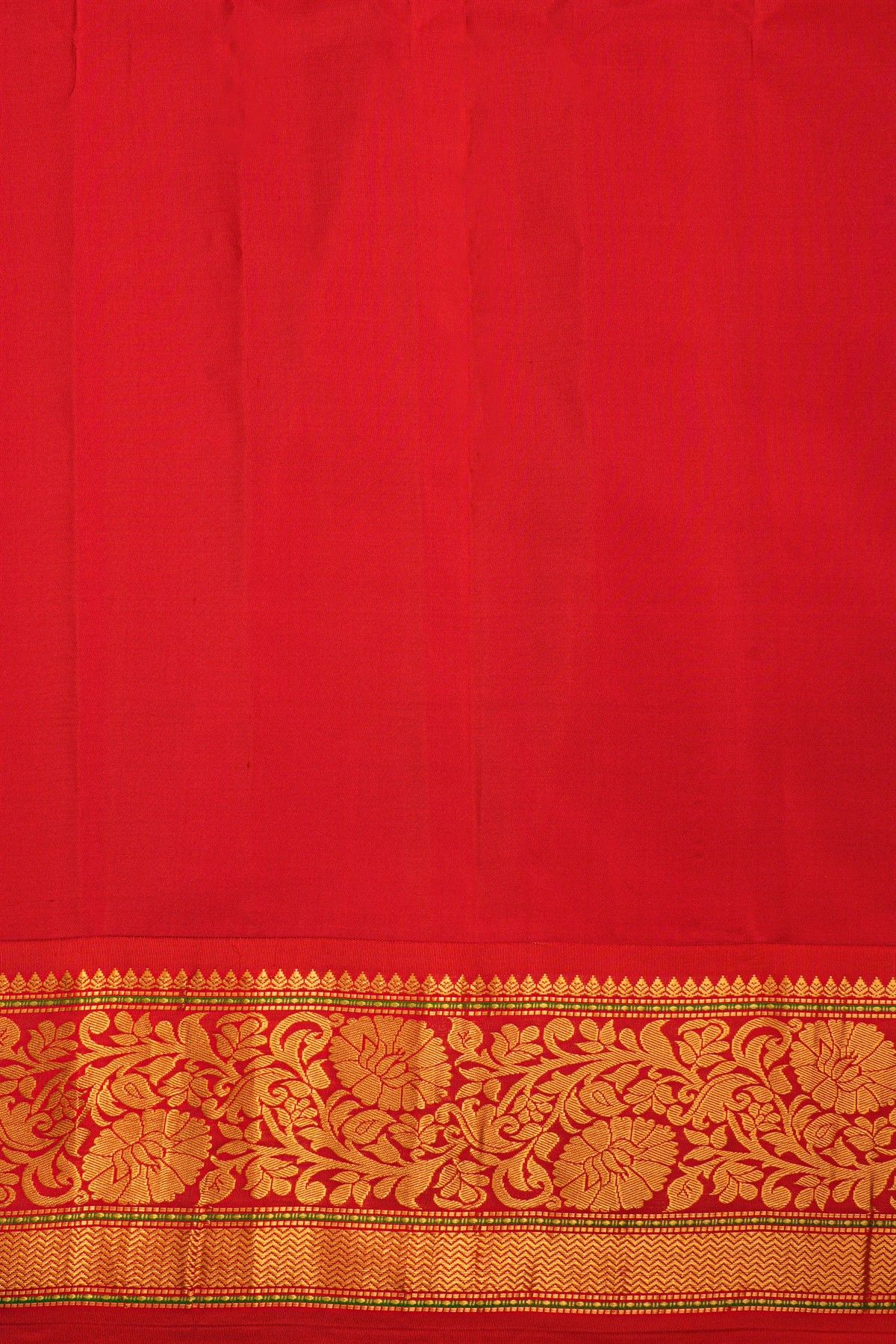 Gadwal Silk Yellow Saree