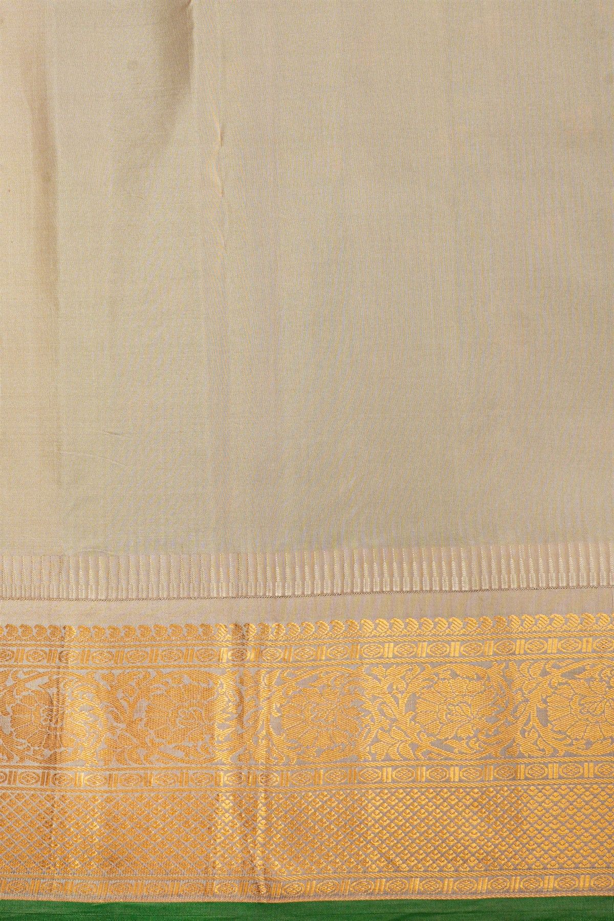 Gadwal Silk Dual Colour Saree