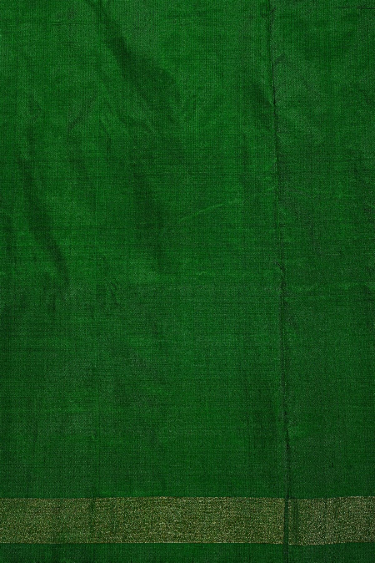 Ikat Silk Magenta Saree