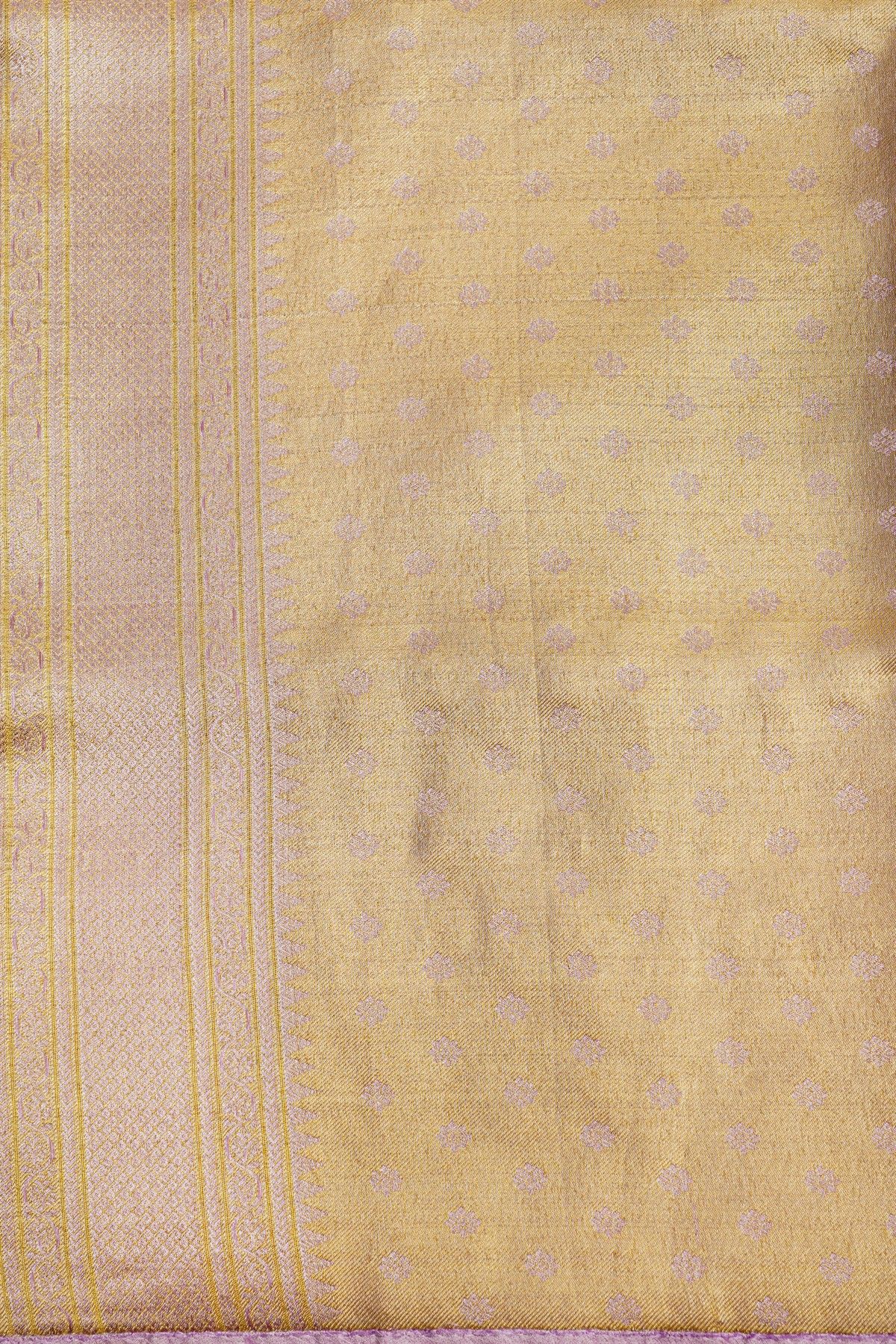 Fancy Tissue Cream Saree