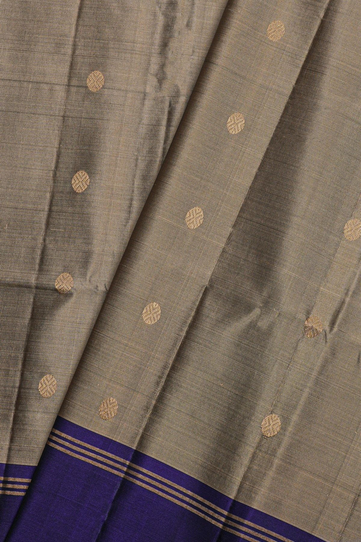 Coimbatore Soft Silk Grey Saree