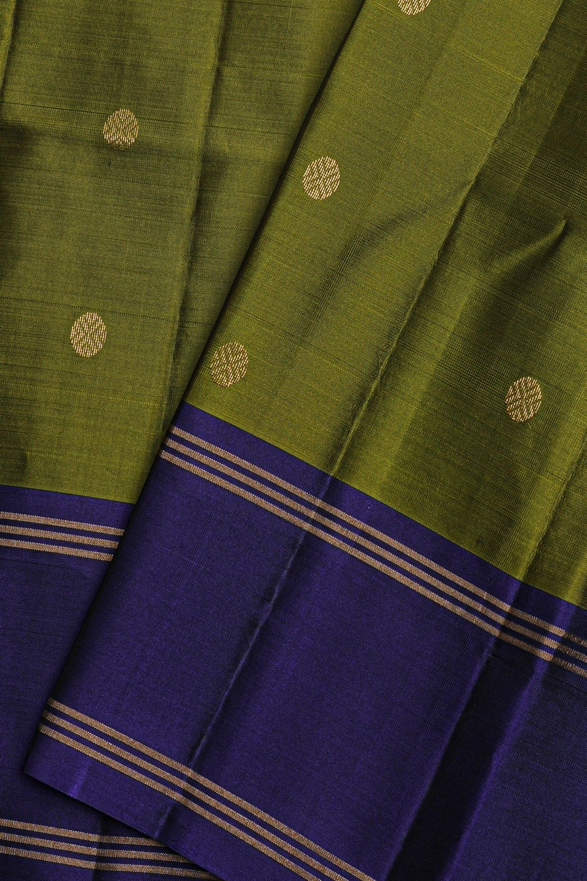 Coimbatore Soft Silk Mehendi green  Saree