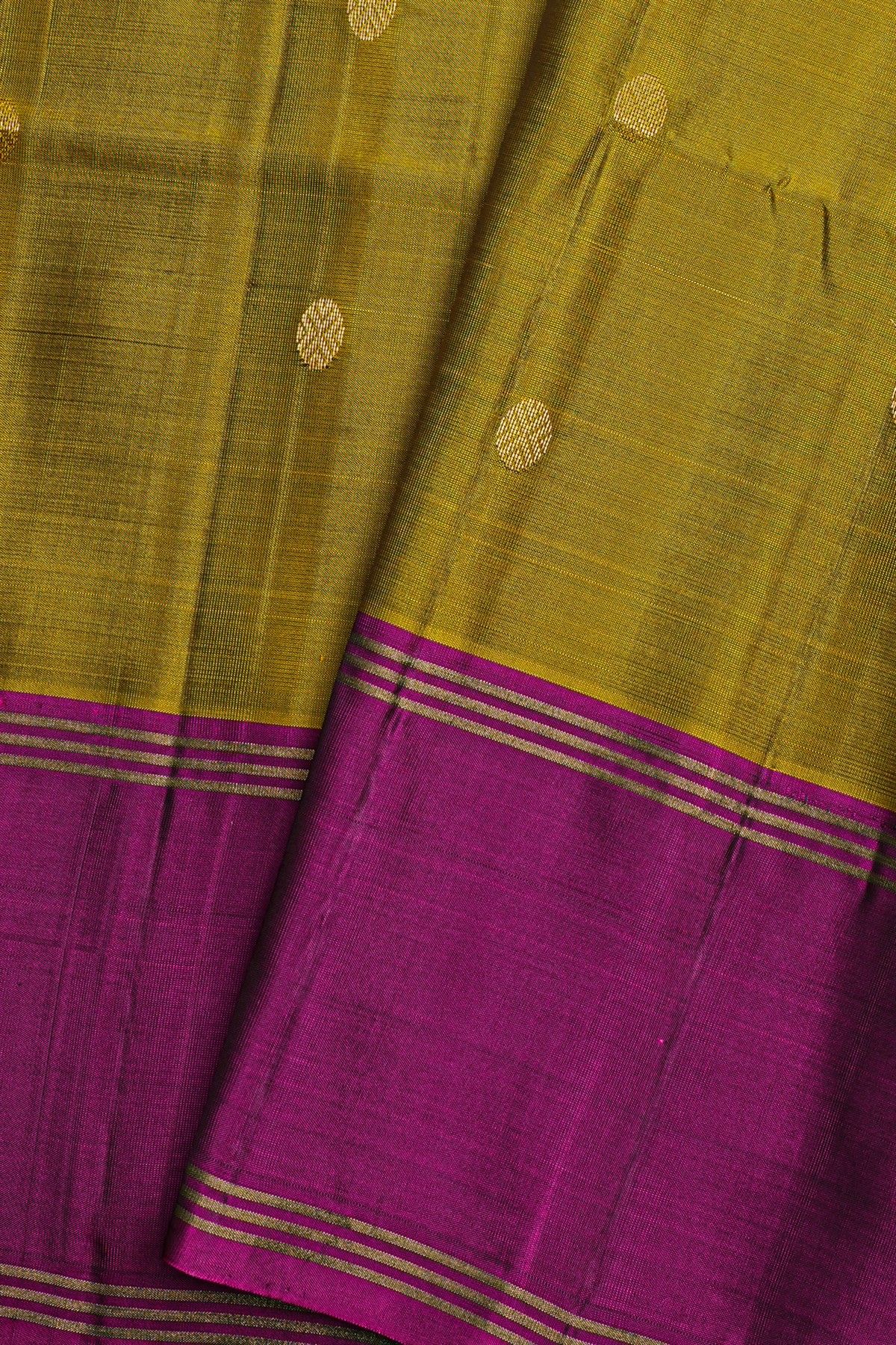 Coimbatore Soft Silk Mehendi Green Saree