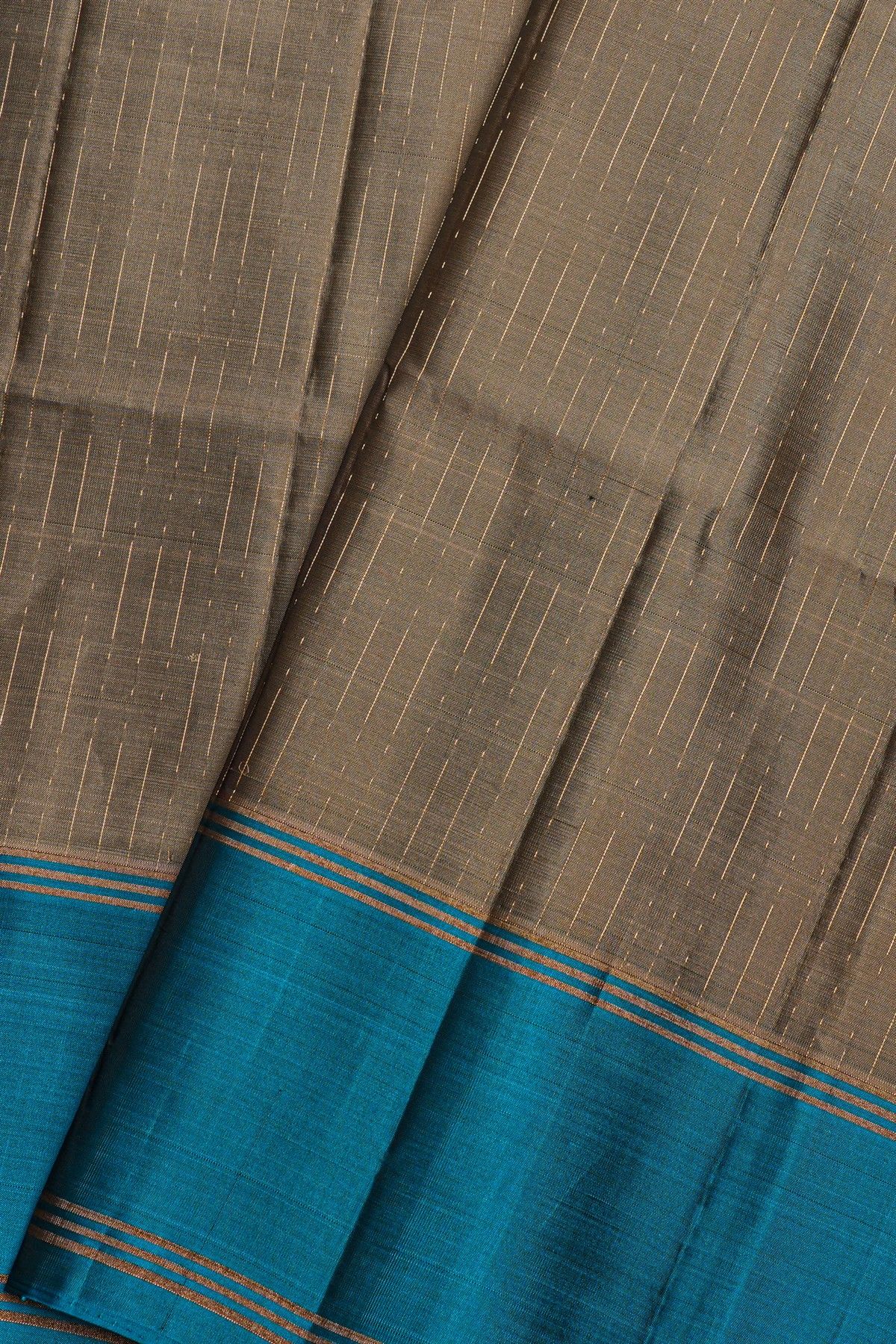 Coimbatore Soft Silk Brown Saree