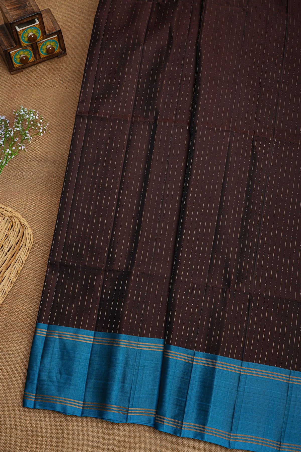 Coimbatore Soft Silk Black Saree