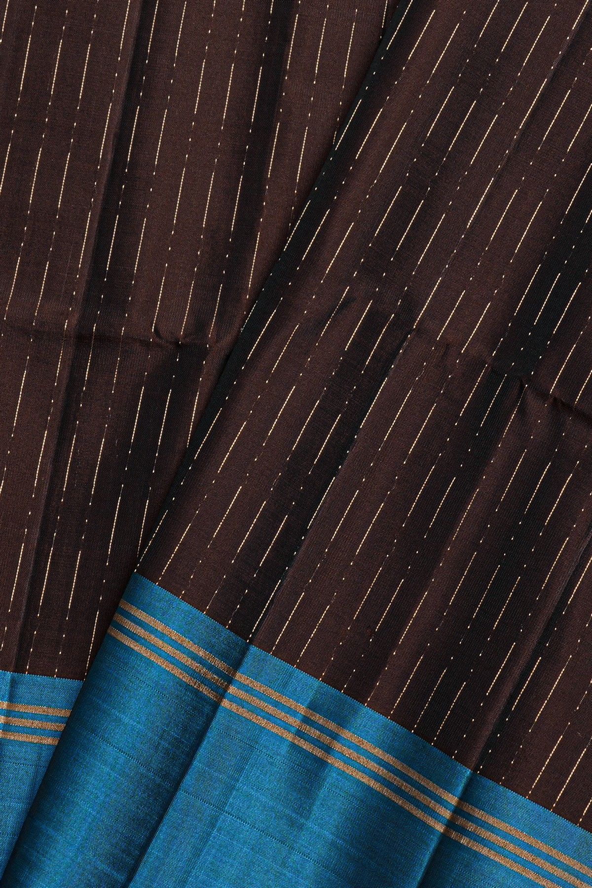 Coimbatore Soft Silk Black Saree