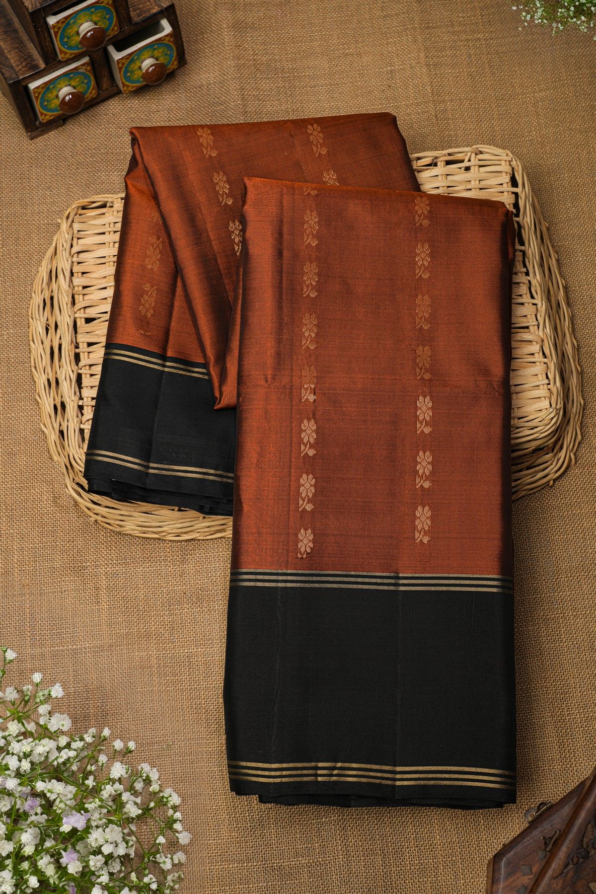 Coimbatore Silk Maroon Saree