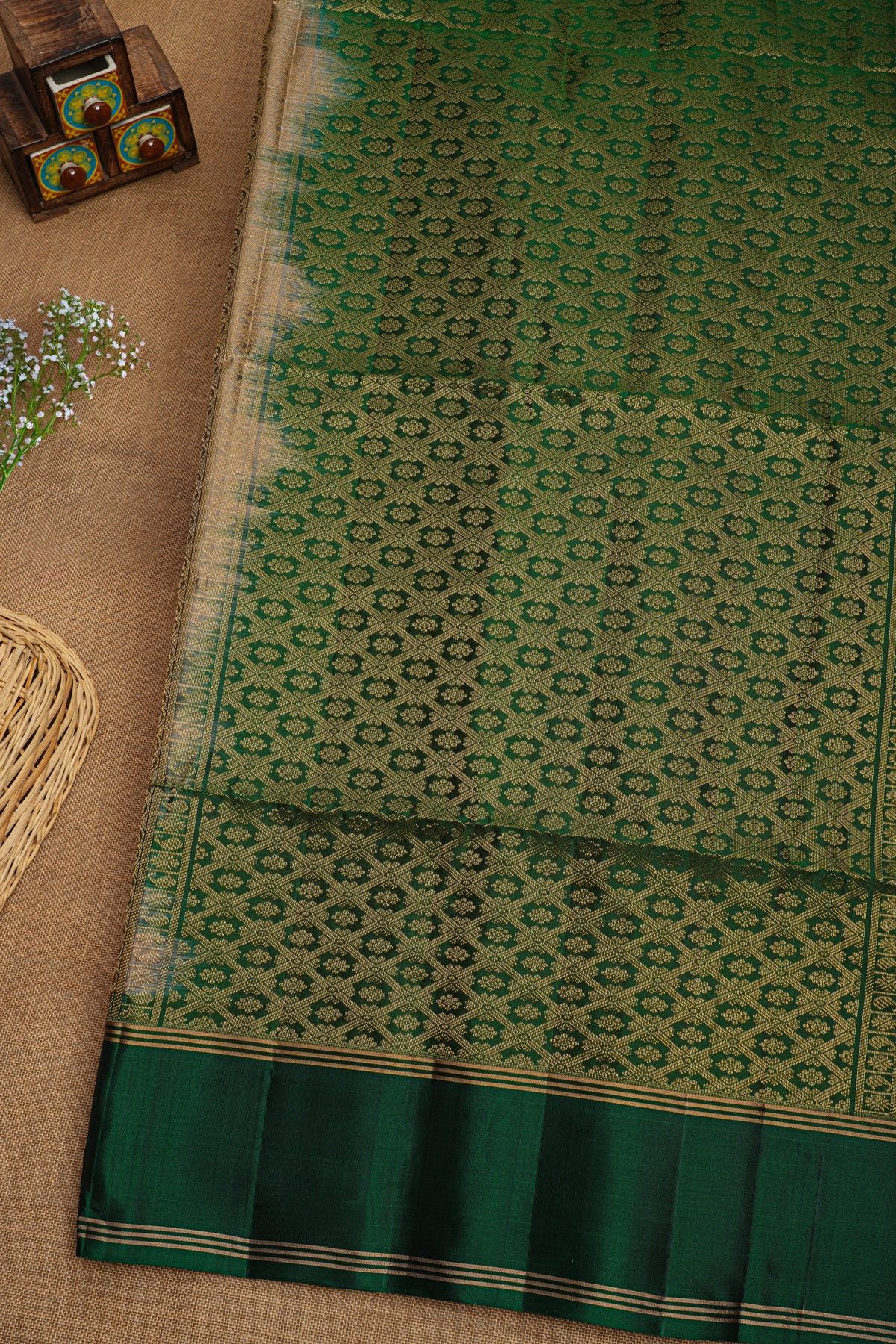 Coimbatore  Silk Beige Saree