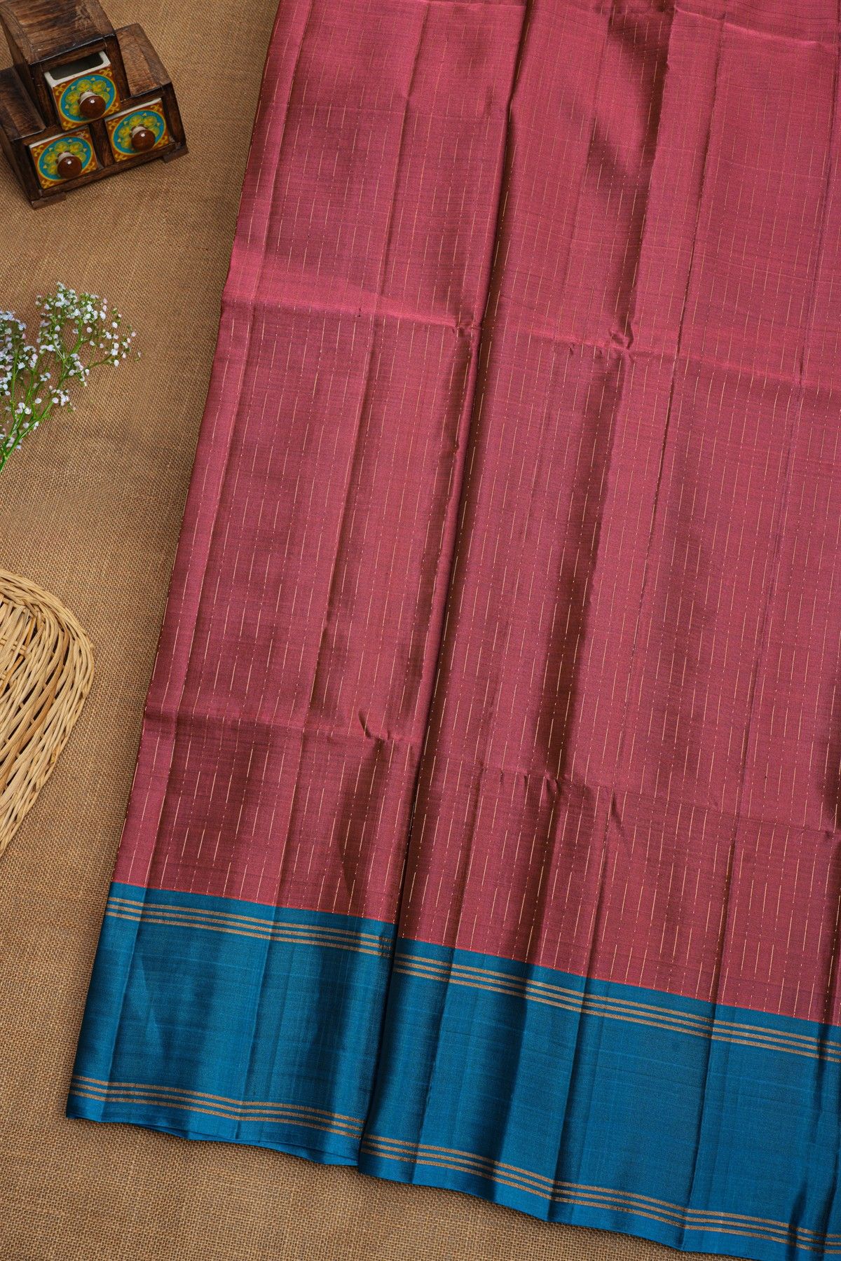 Coimbatore Soft Silk Maroon Saree