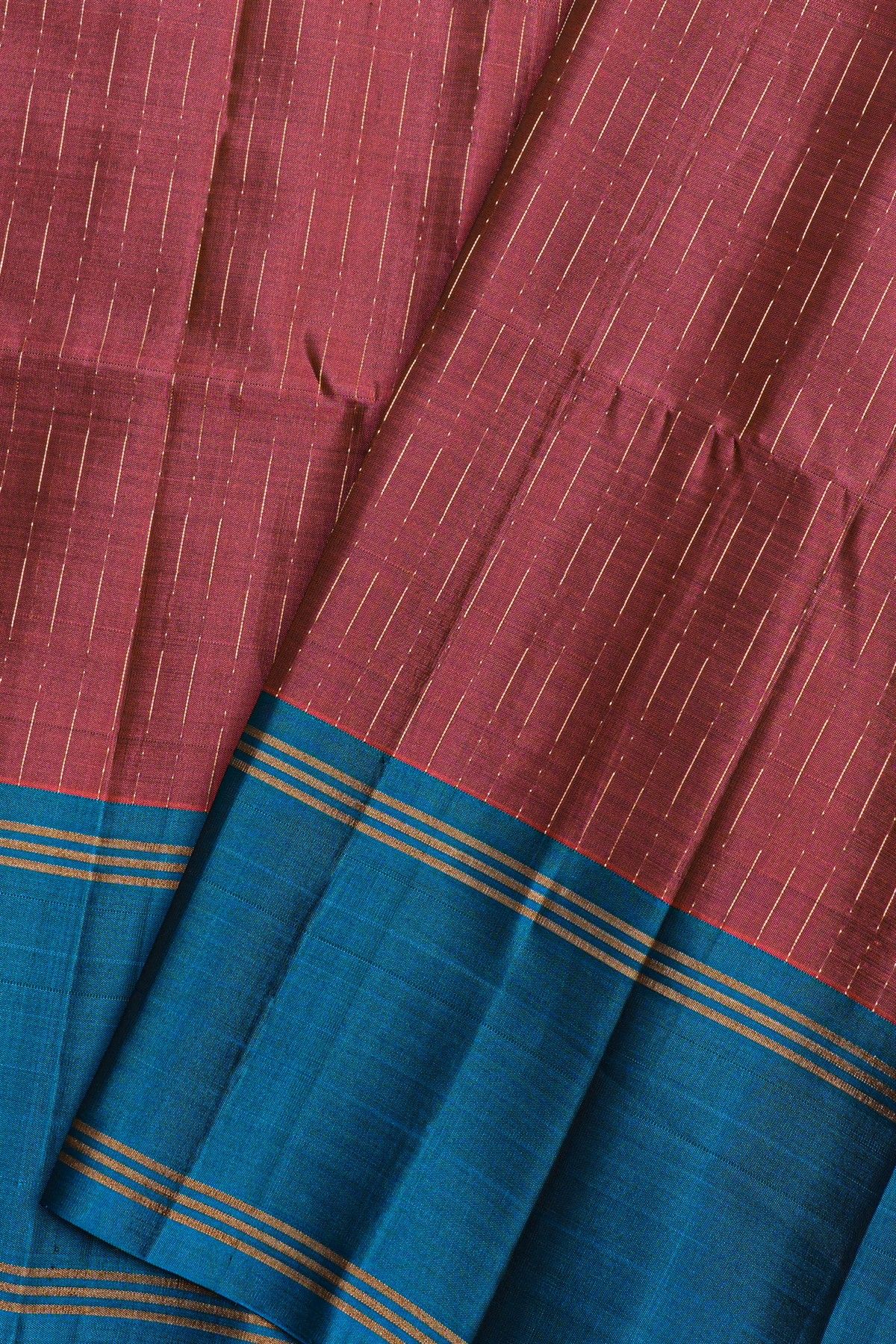 Coimbatore Soft Silk Maroon Saree
