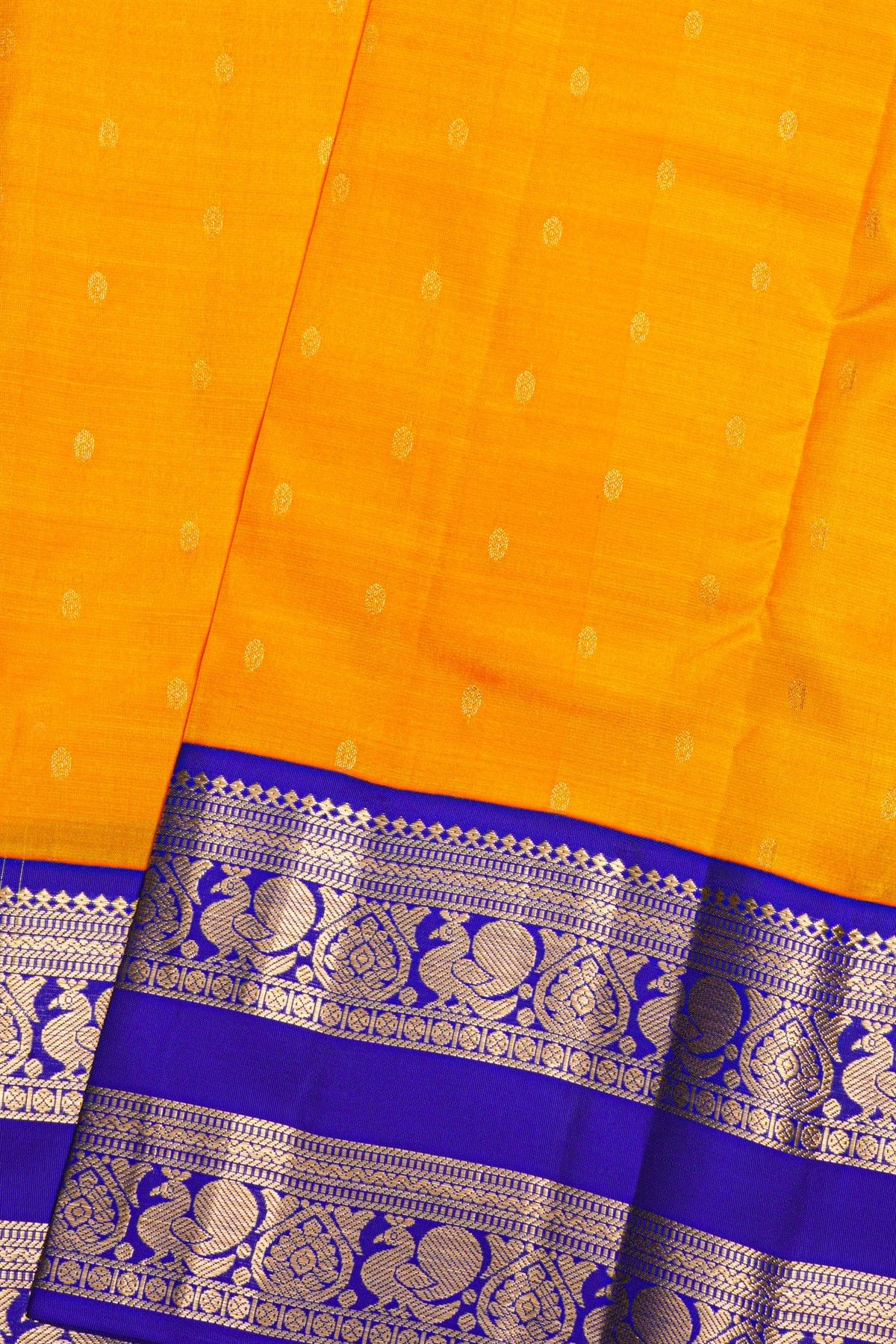 Kancheepuram Silk Dual-Tone  Saree