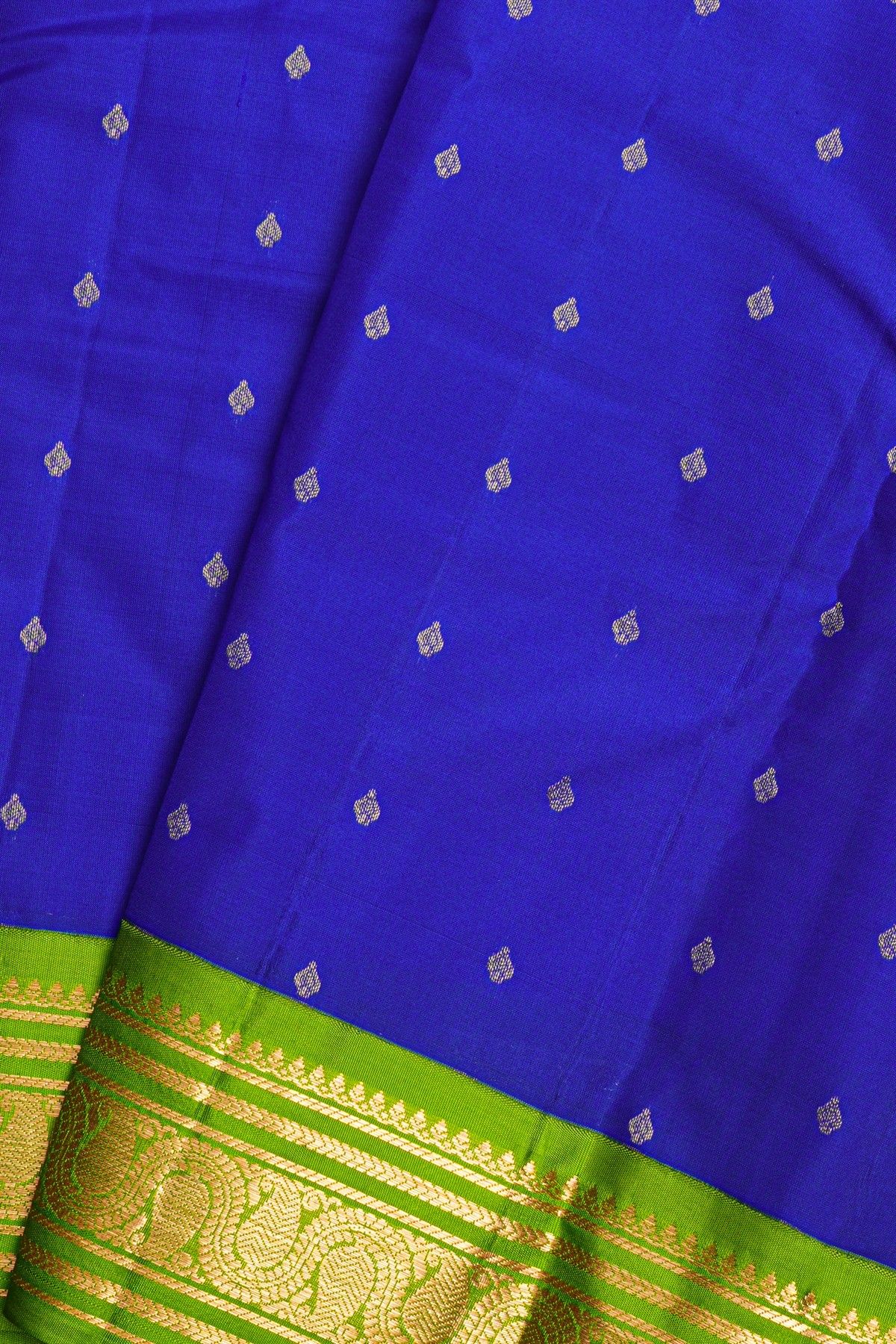 Kancheepuram Silk Royal Blue Saree