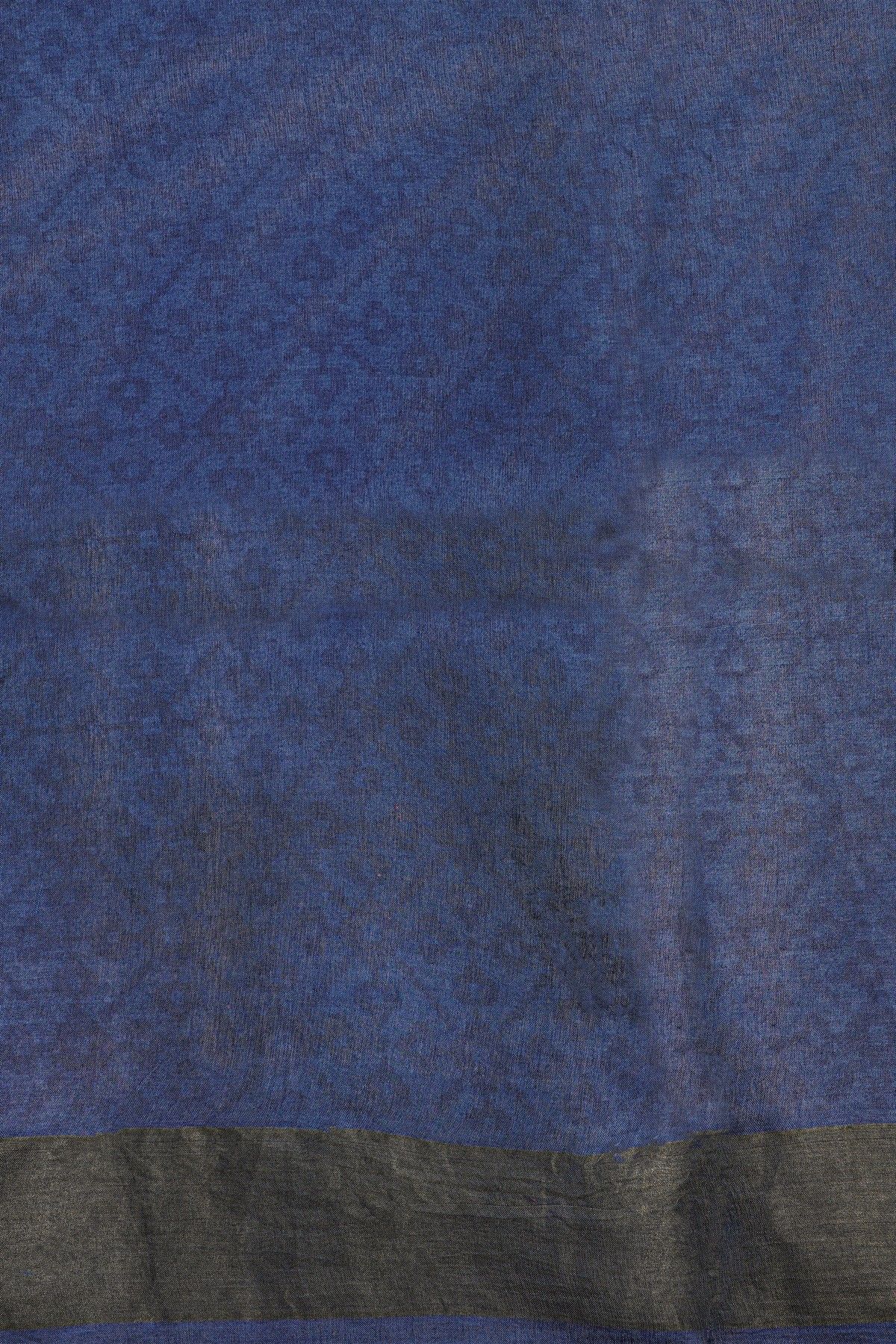 Fancy Tussar off White Saree