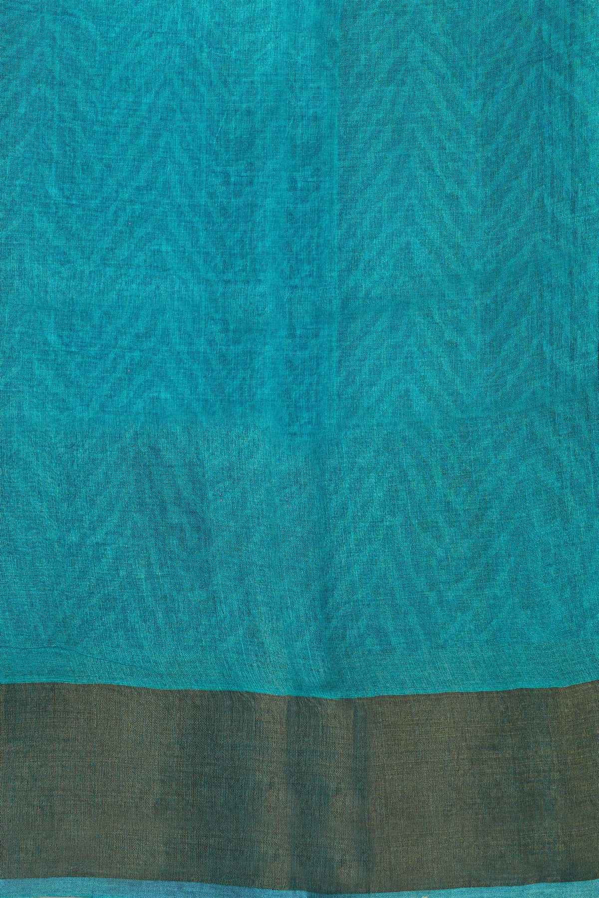 Fancy Tussar Off-White Saree