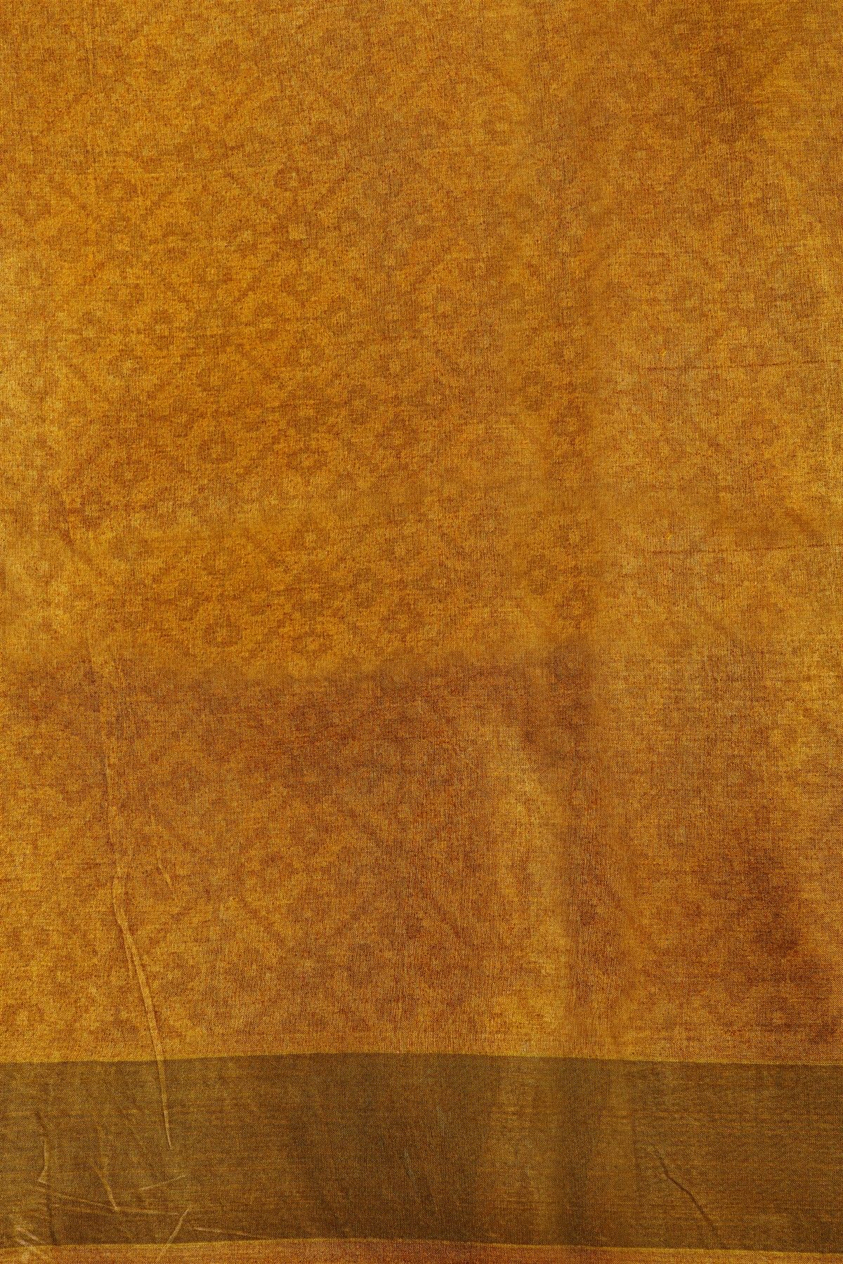 Fancy Tussar Off white Saree