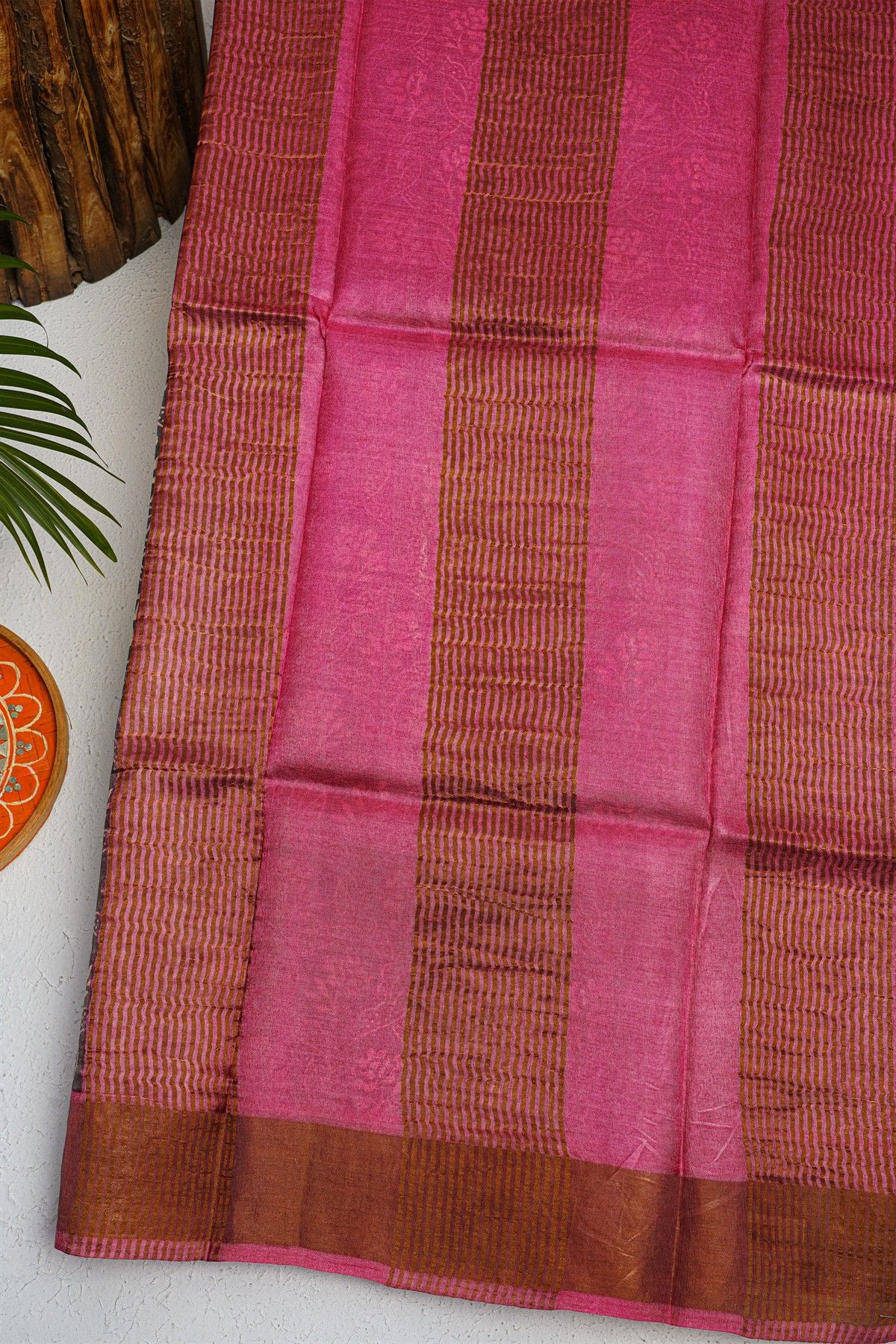 Fancy Tussar Grey Saree