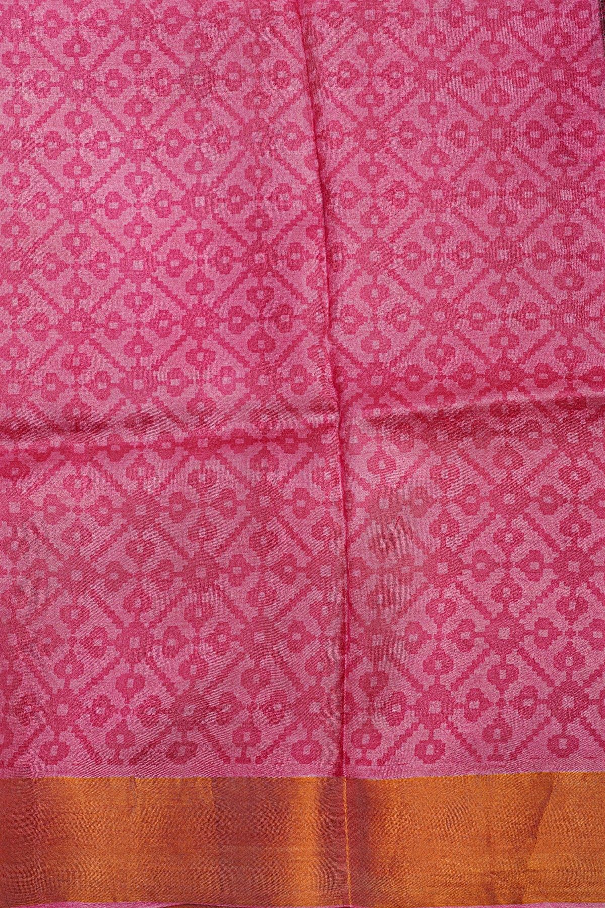 Fancy Tussar Black Saree