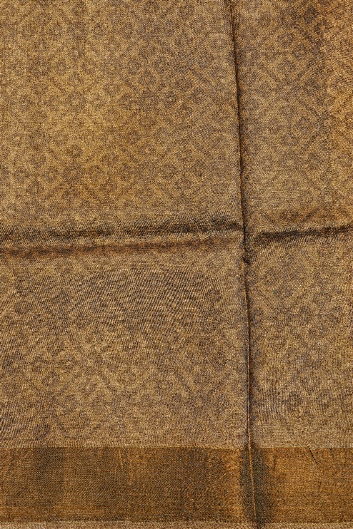 Fancy Tussar Purple Saree