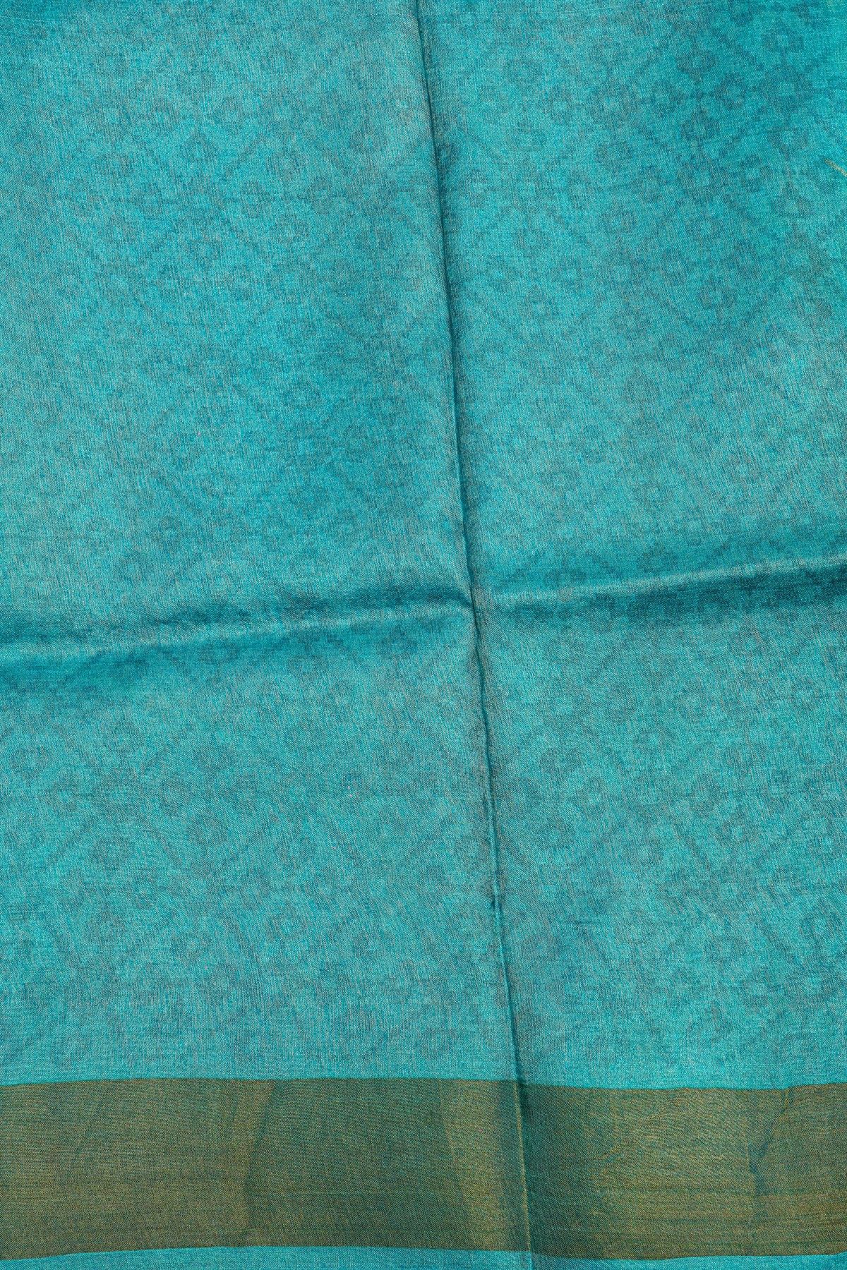 Fancy Tussar Brown Saree