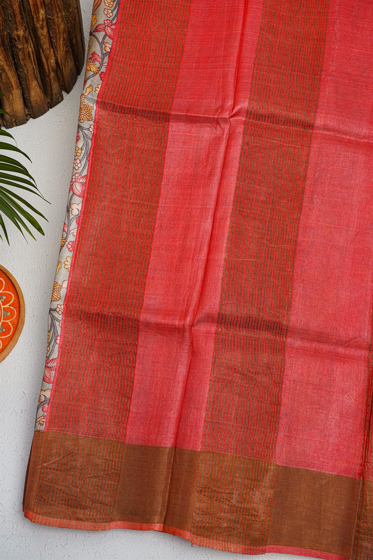 Fancy Tussar Grey Saree