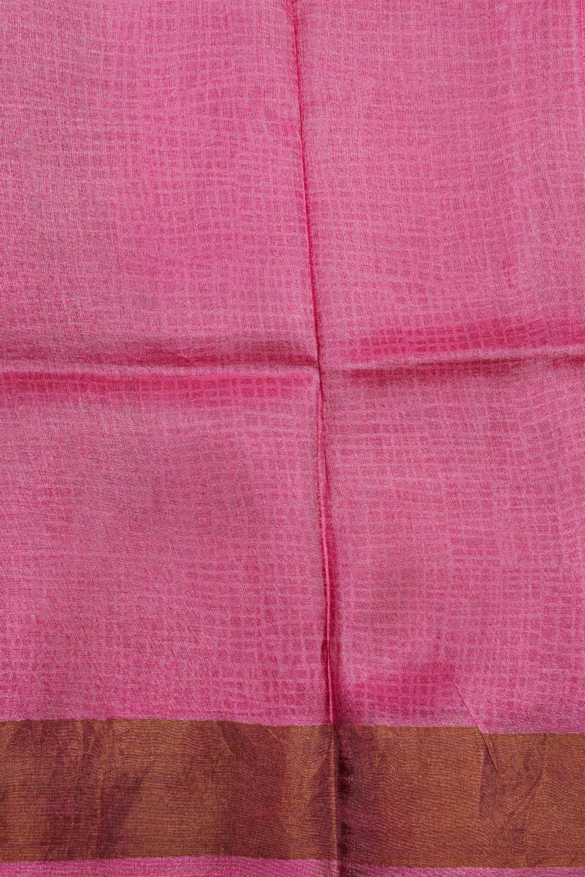 Fancy Tussar Black Saree