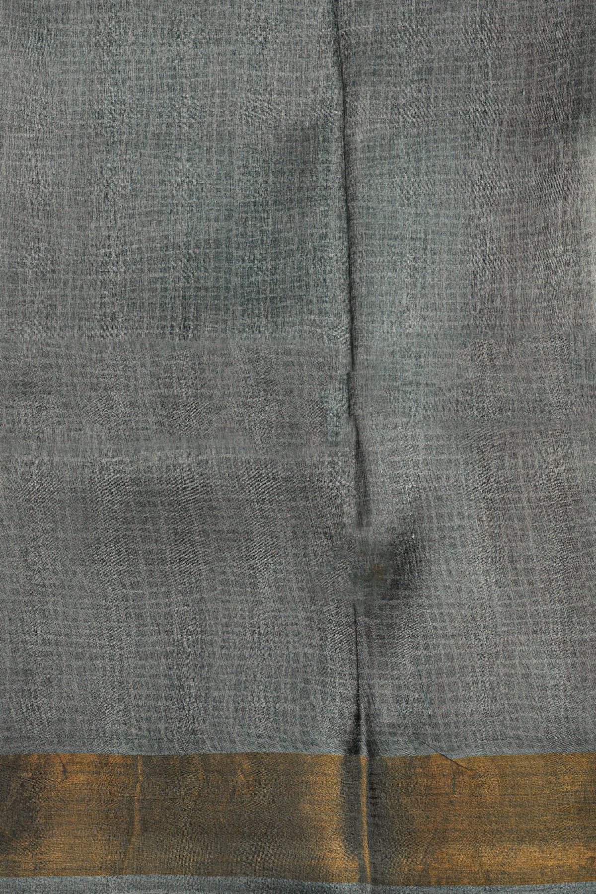 Fancy Tussar Red Saree