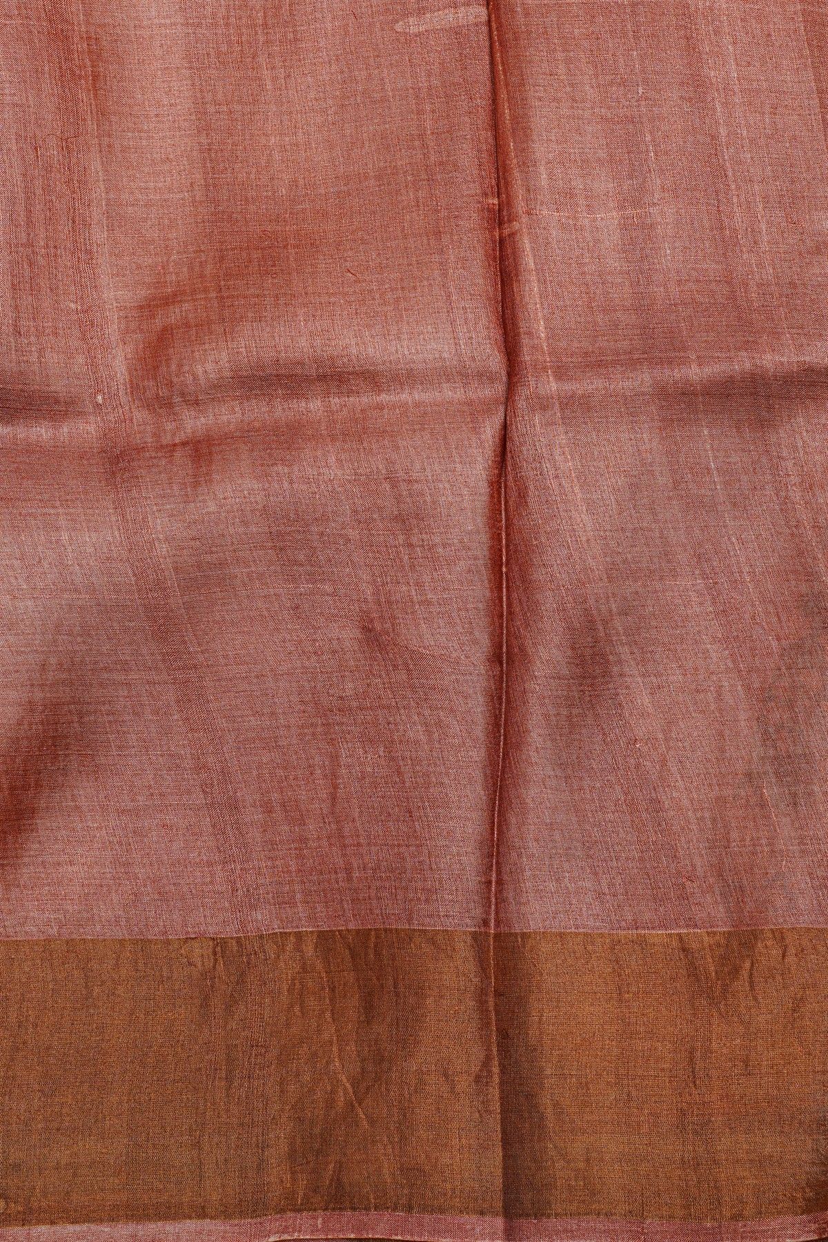 Fancy Tussar Mehandi Green Saree