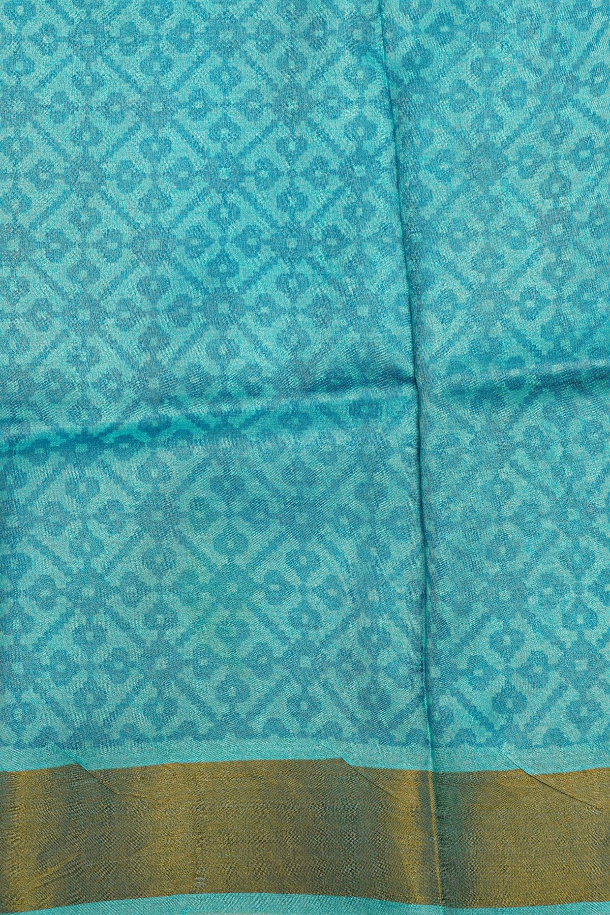 Fancy Tussar Multi Colour Saree