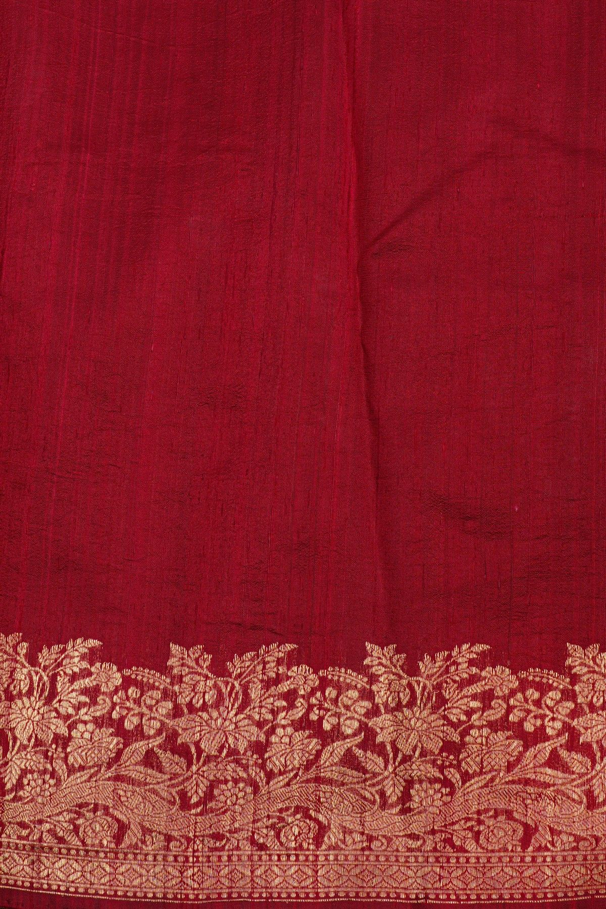 Fancy Matka Silk Maroon Saree