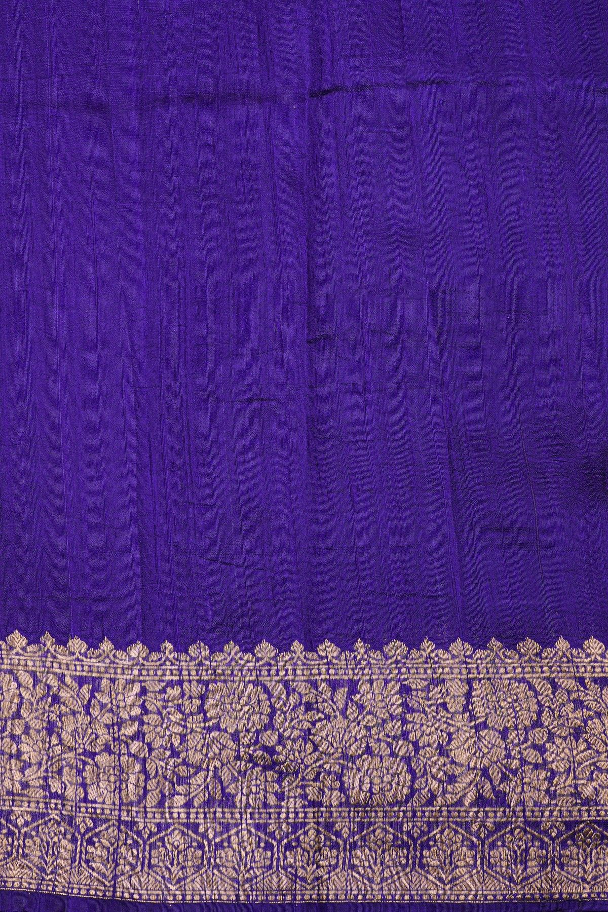 Fancy Matka Silk Blue Saree