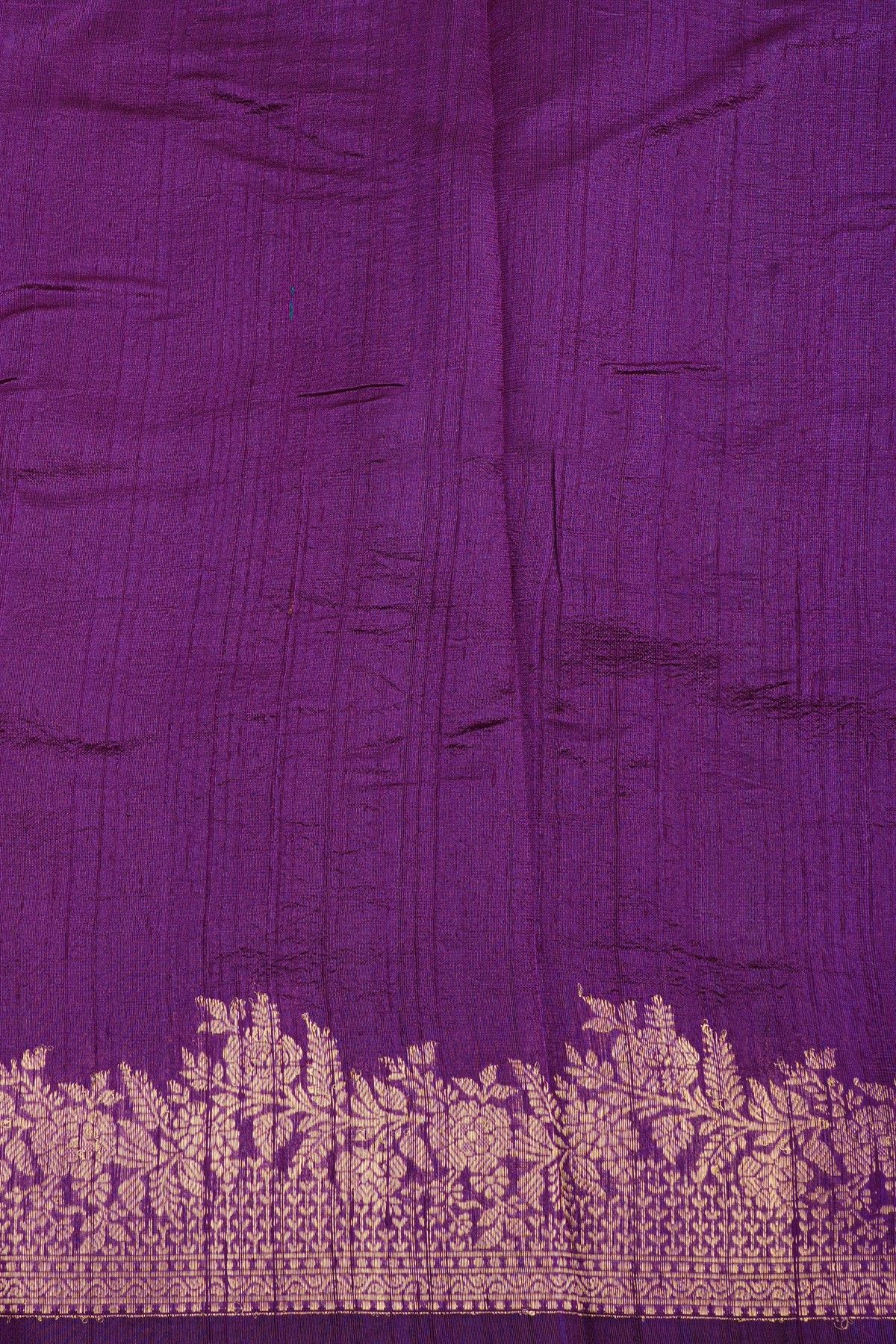Fancy Matka Silk Purple Saree