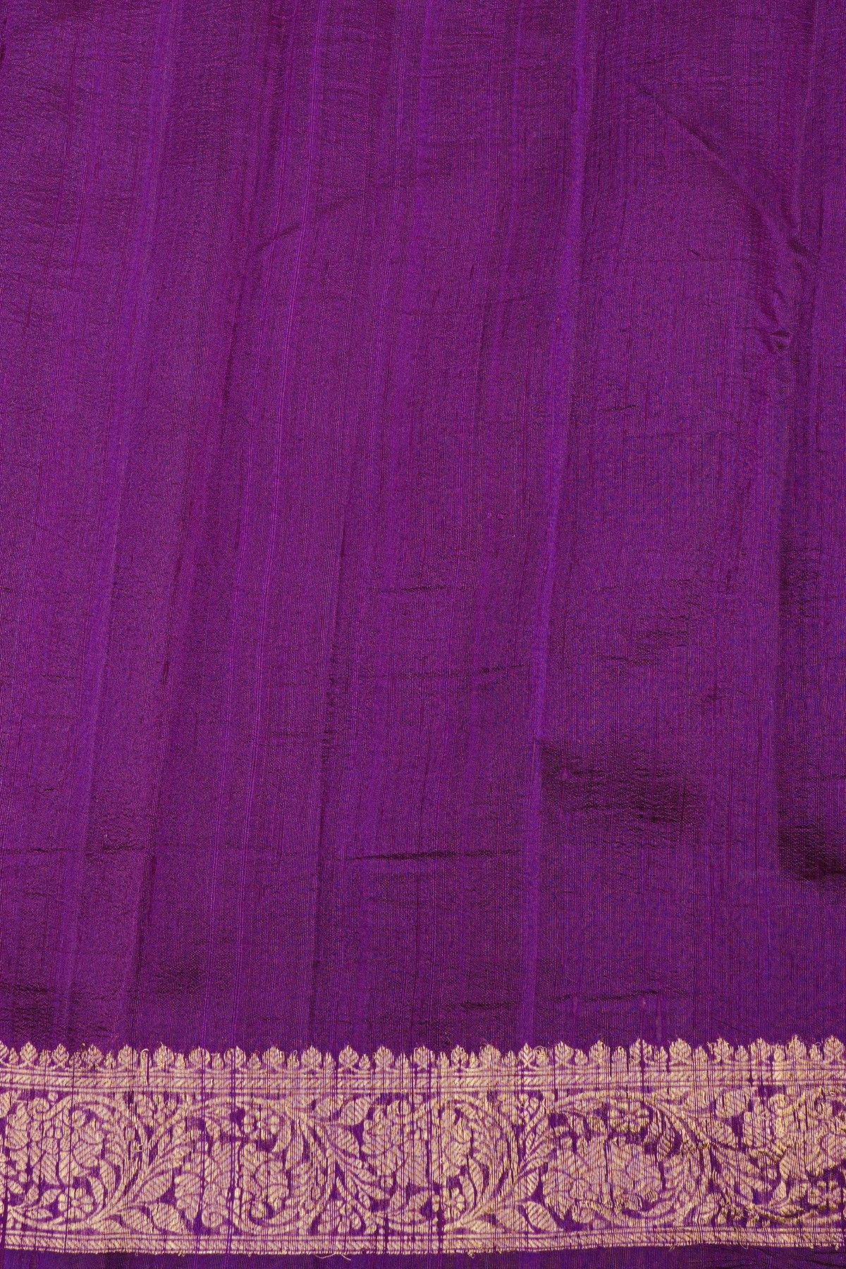 Fancy Matka Silk Purple Saree