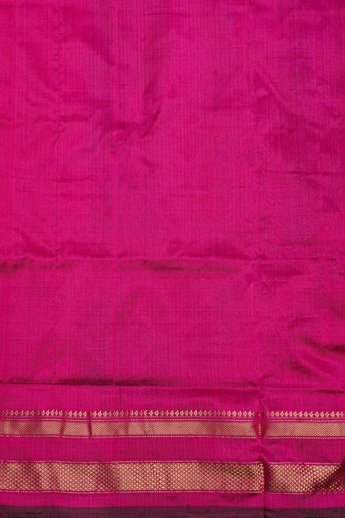 Ikat Silk Navy Blue Saree