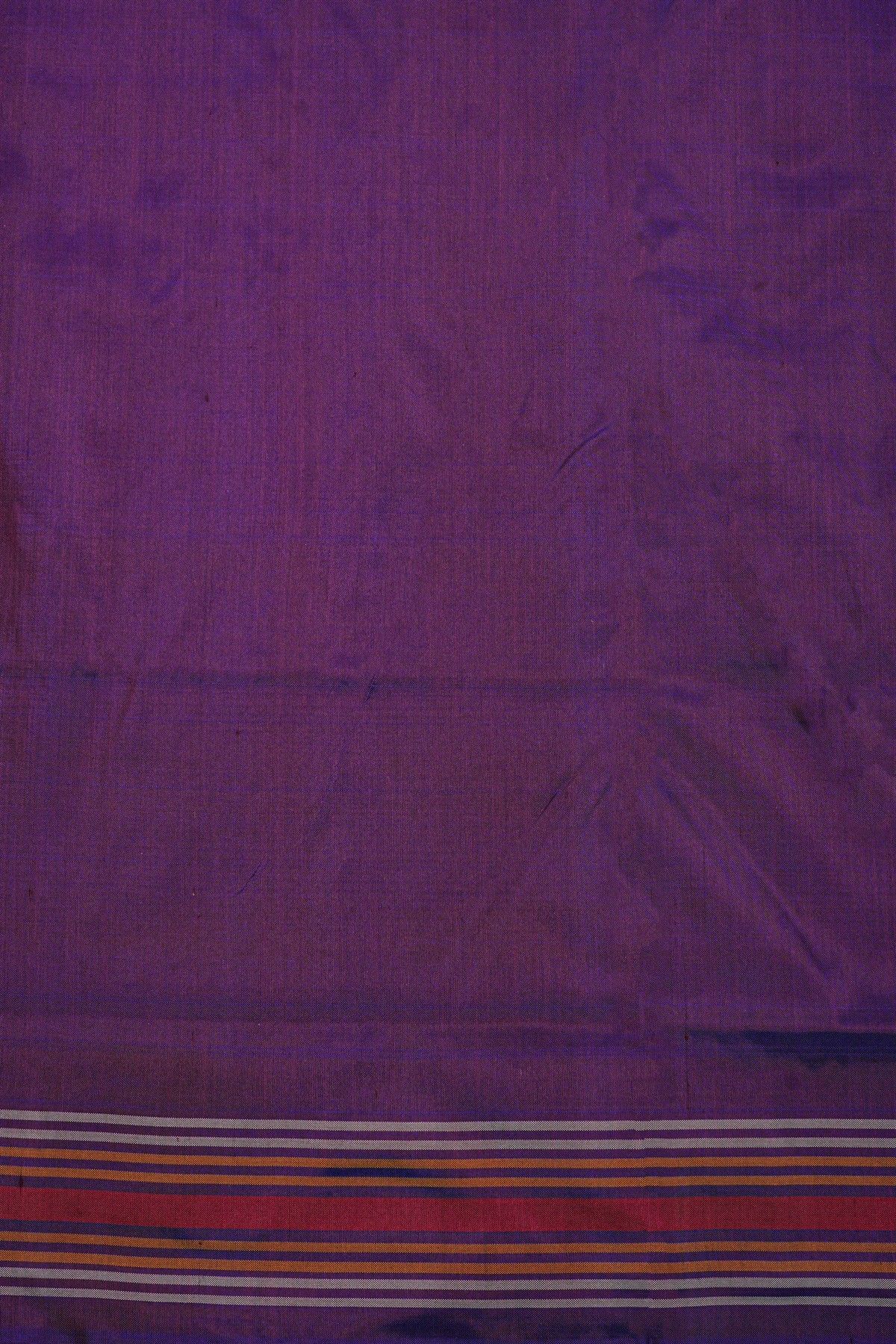 Ikat Silk Grey Saree