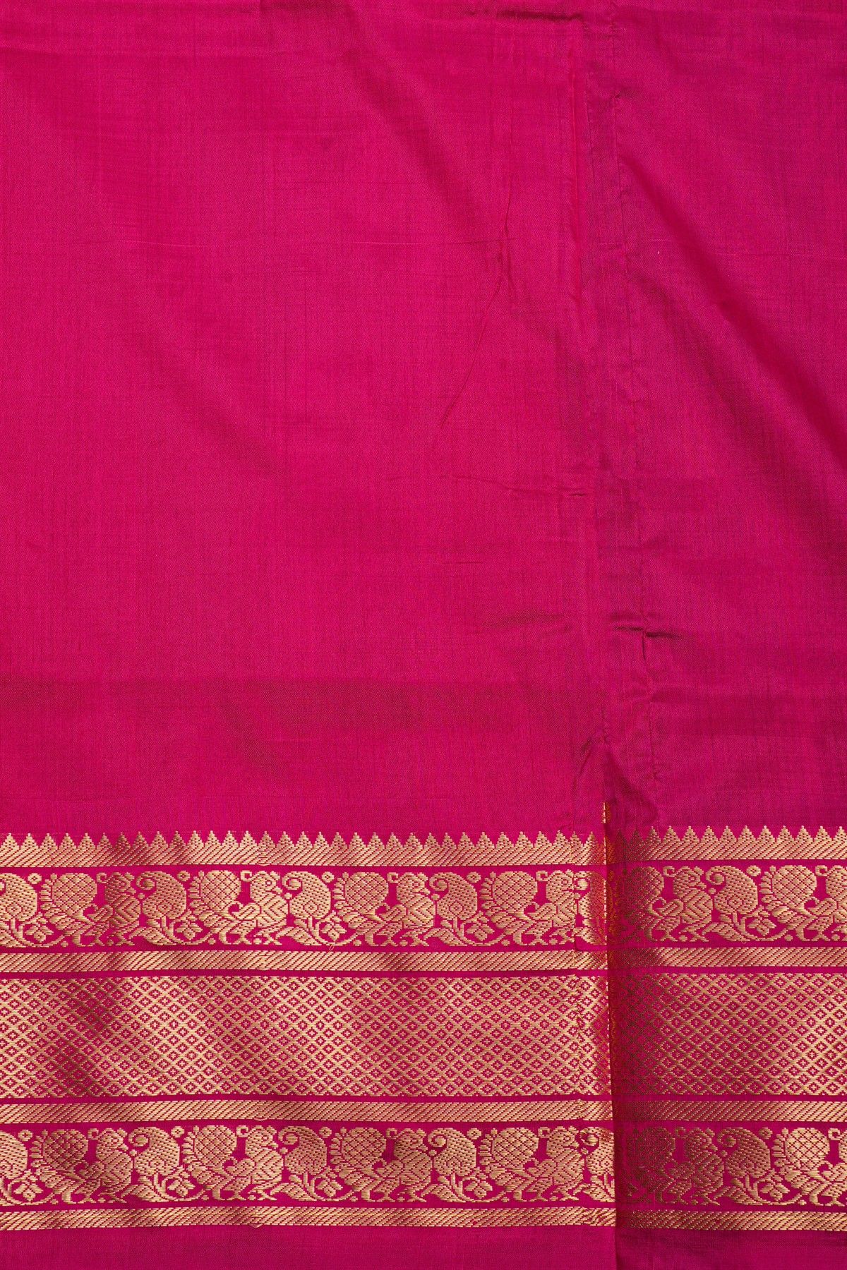 Ikat Silk Royal Blue Saree