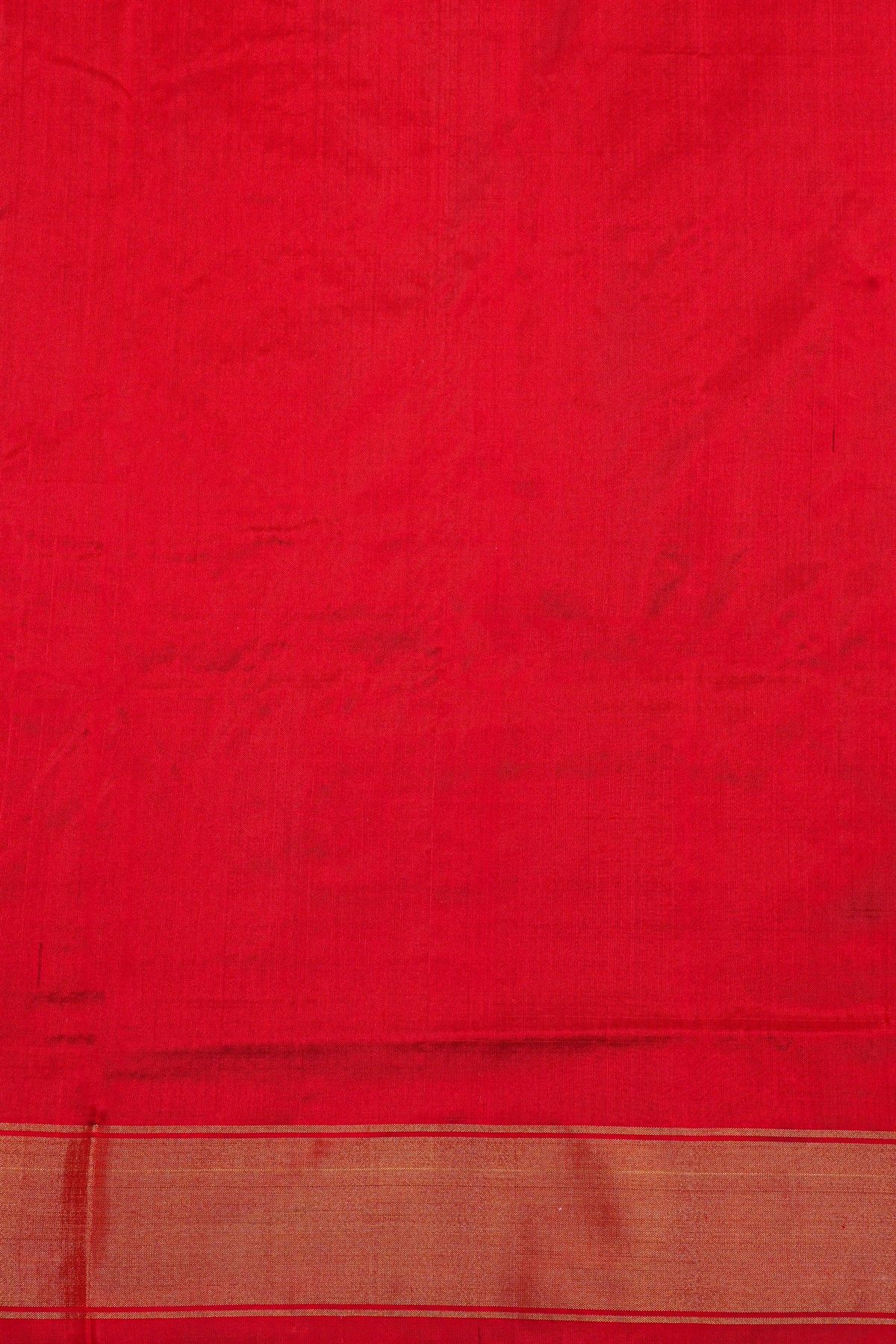 Ikat Silk Off White Saree