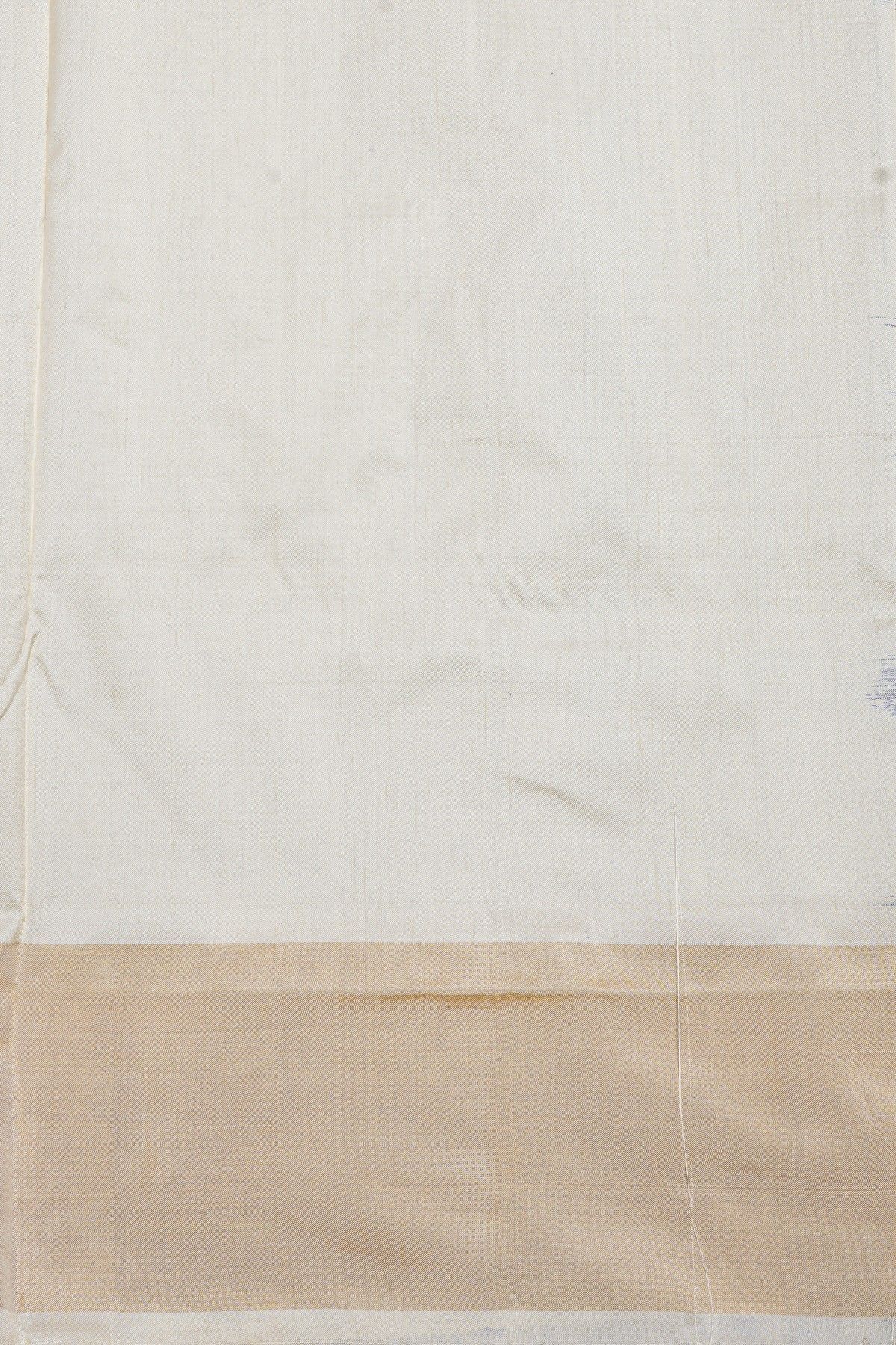 Ikat Silk Royal Blue Saree