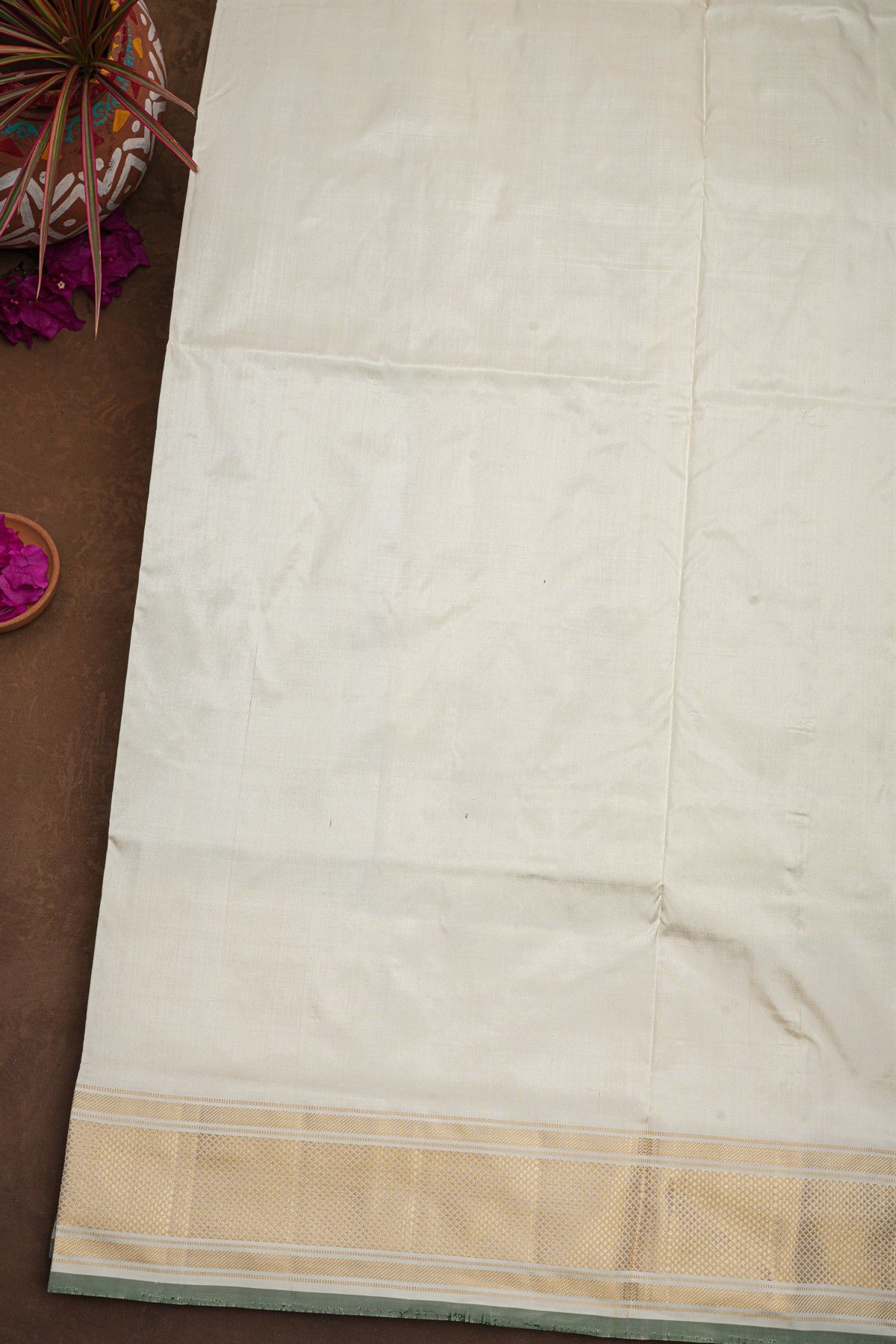 Ikat Silk Dark Maroon Saree