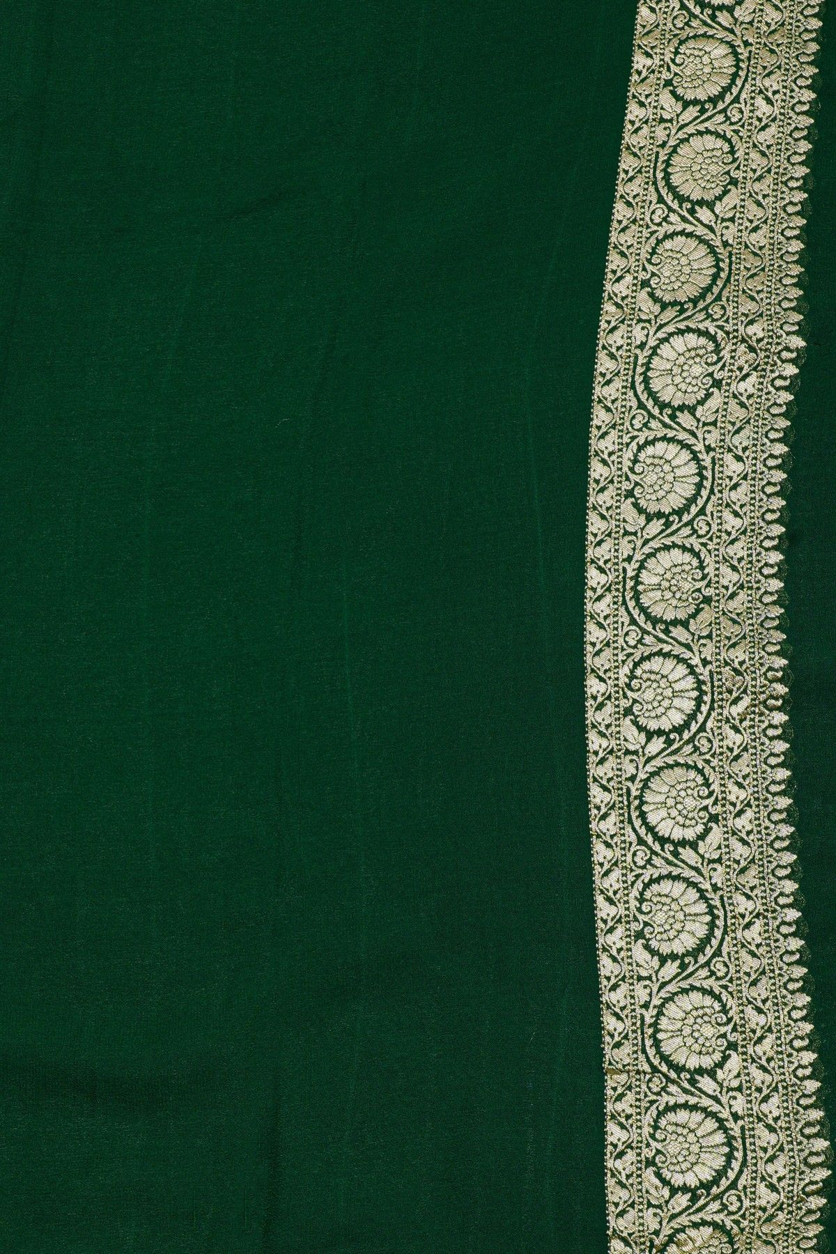 Kaddi Georgette Red Saree