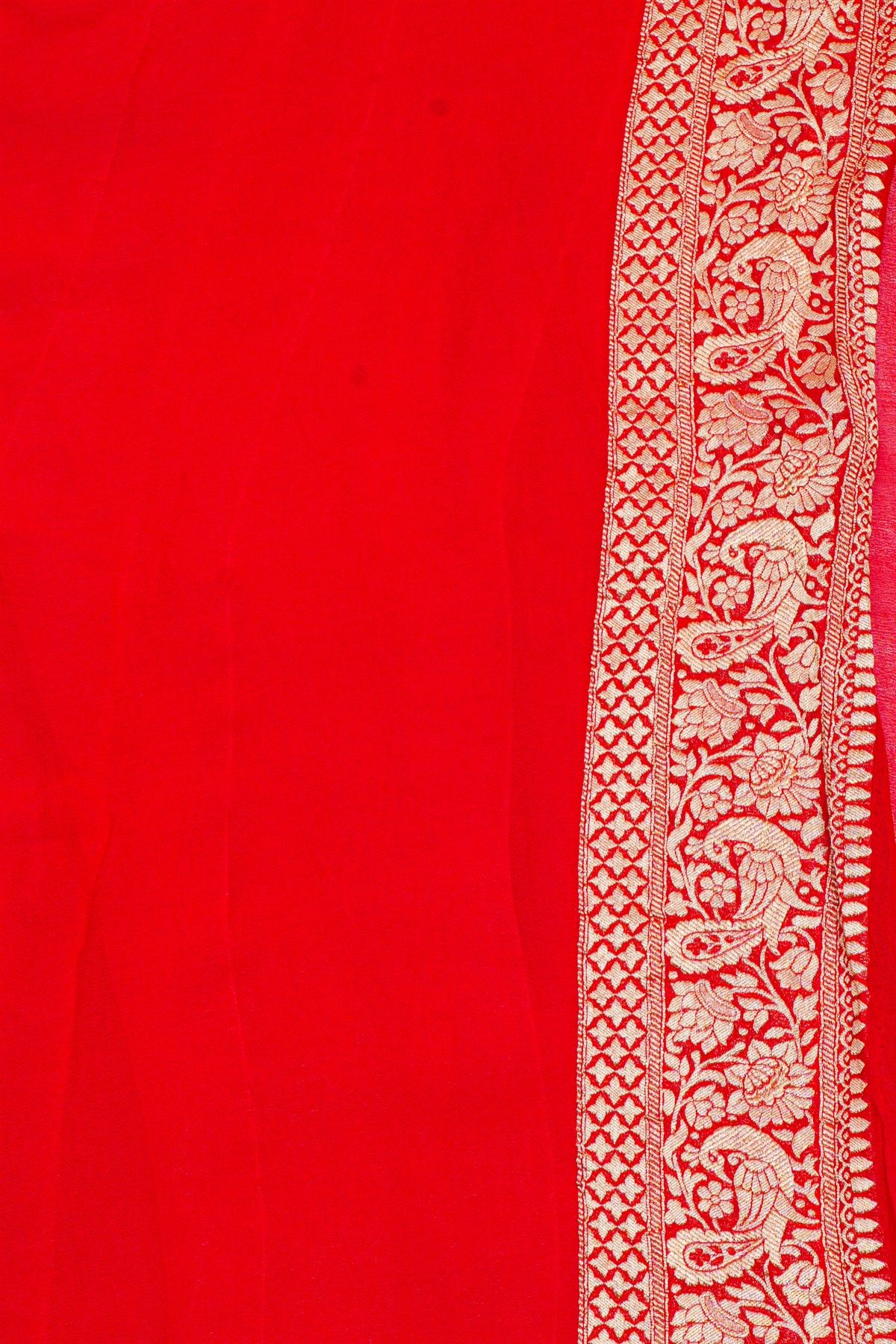 Kaddi Georgette Navy Blue saree