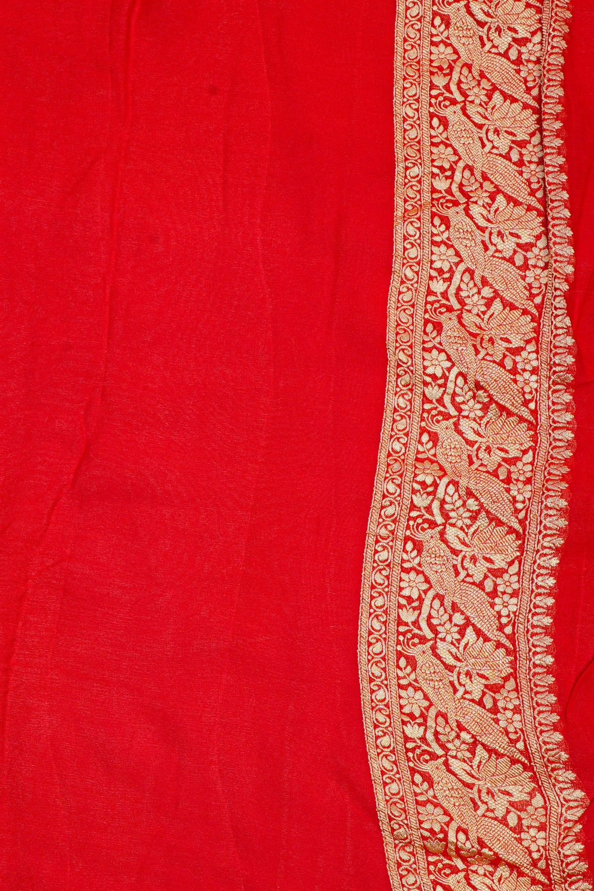 Kaddi Georgette Teal Blue Saree