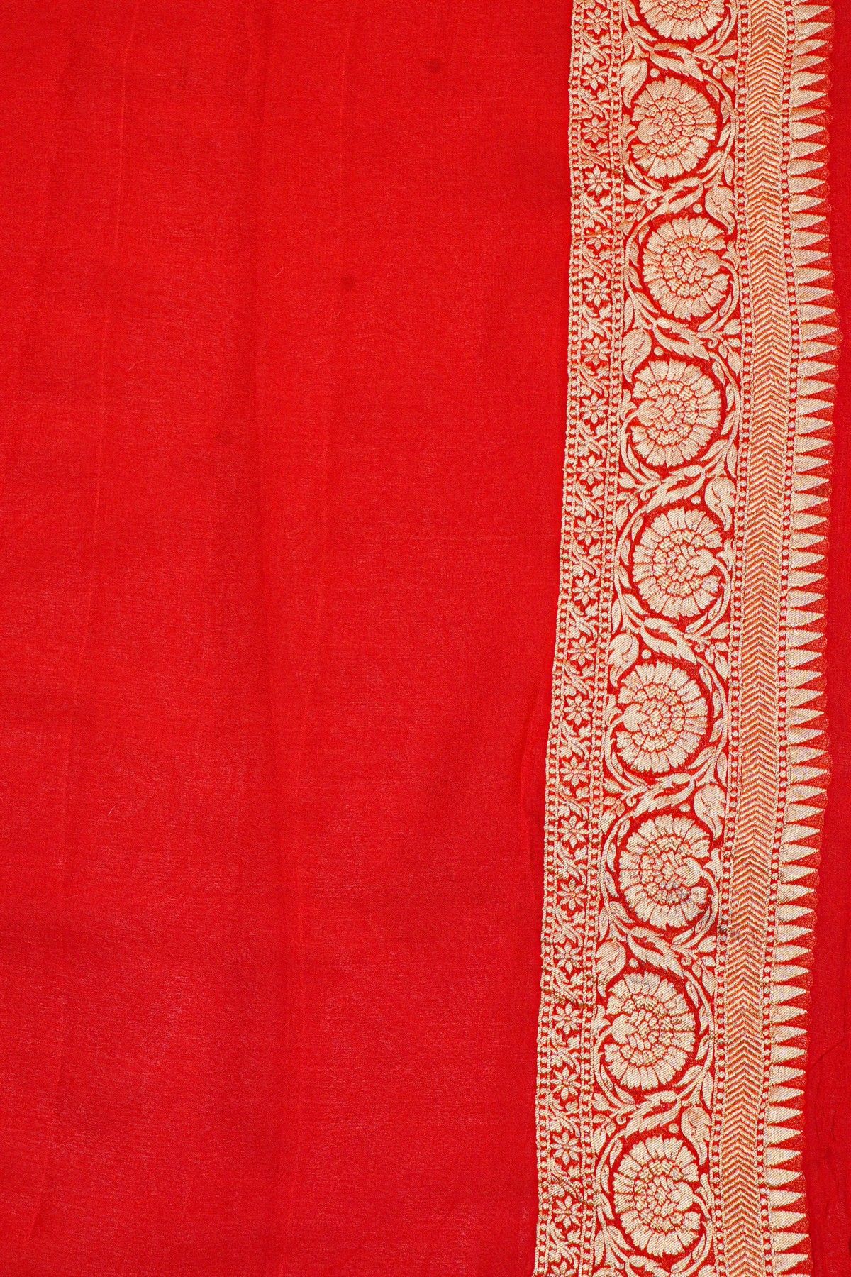 Kaddi Georgette Bottle Green Saree