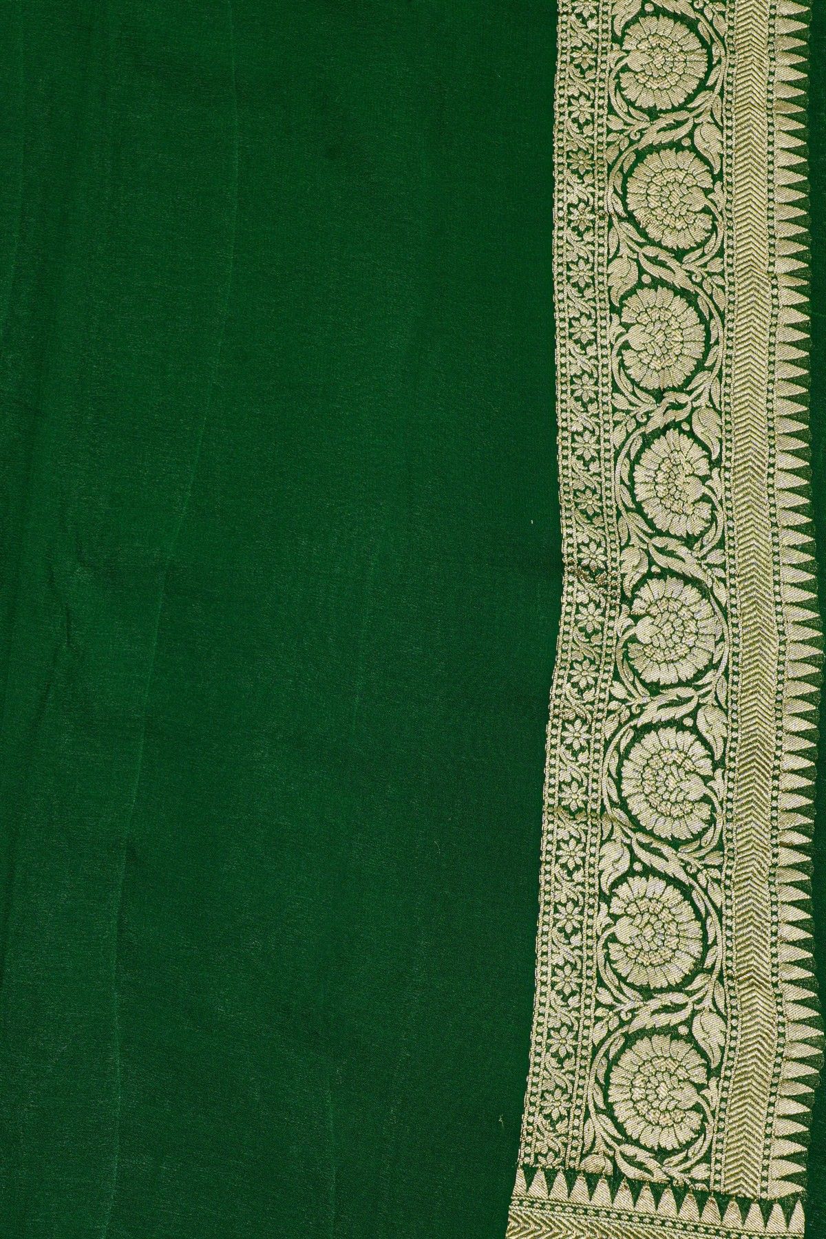 Kaddi Georgette Red Saree