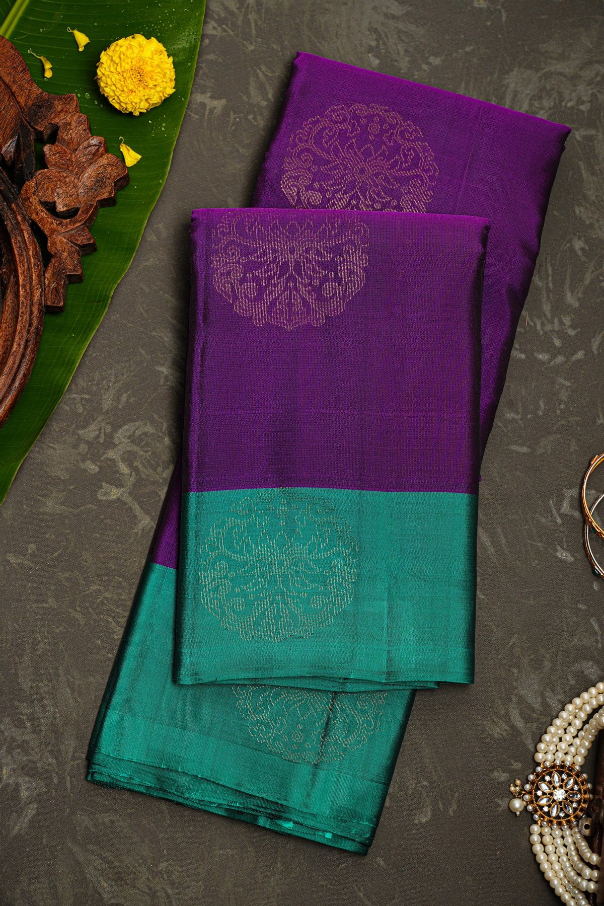 Coimbatore Soft Silk Violet Saree