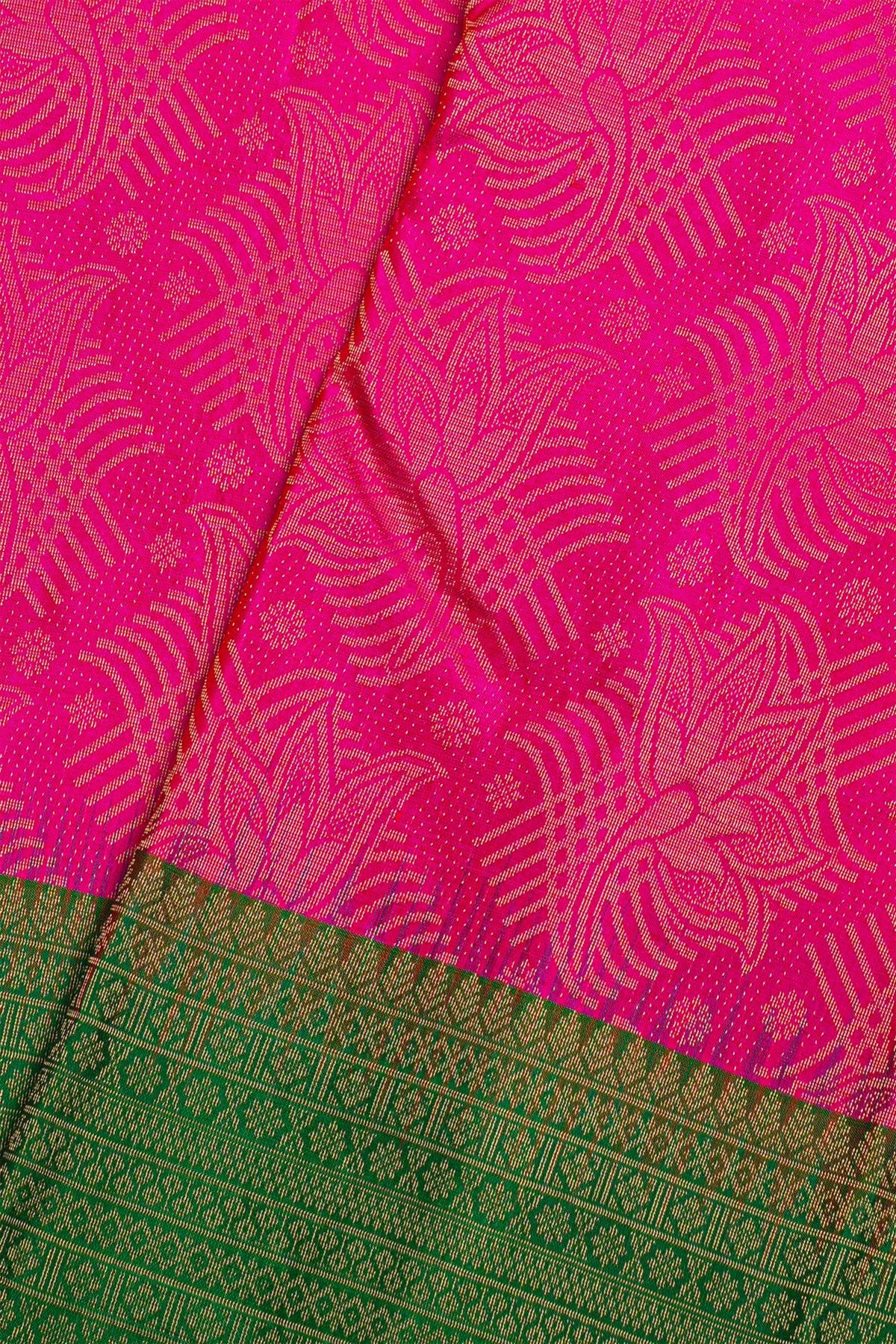 Coimbatore Soft Silk Pink Saree