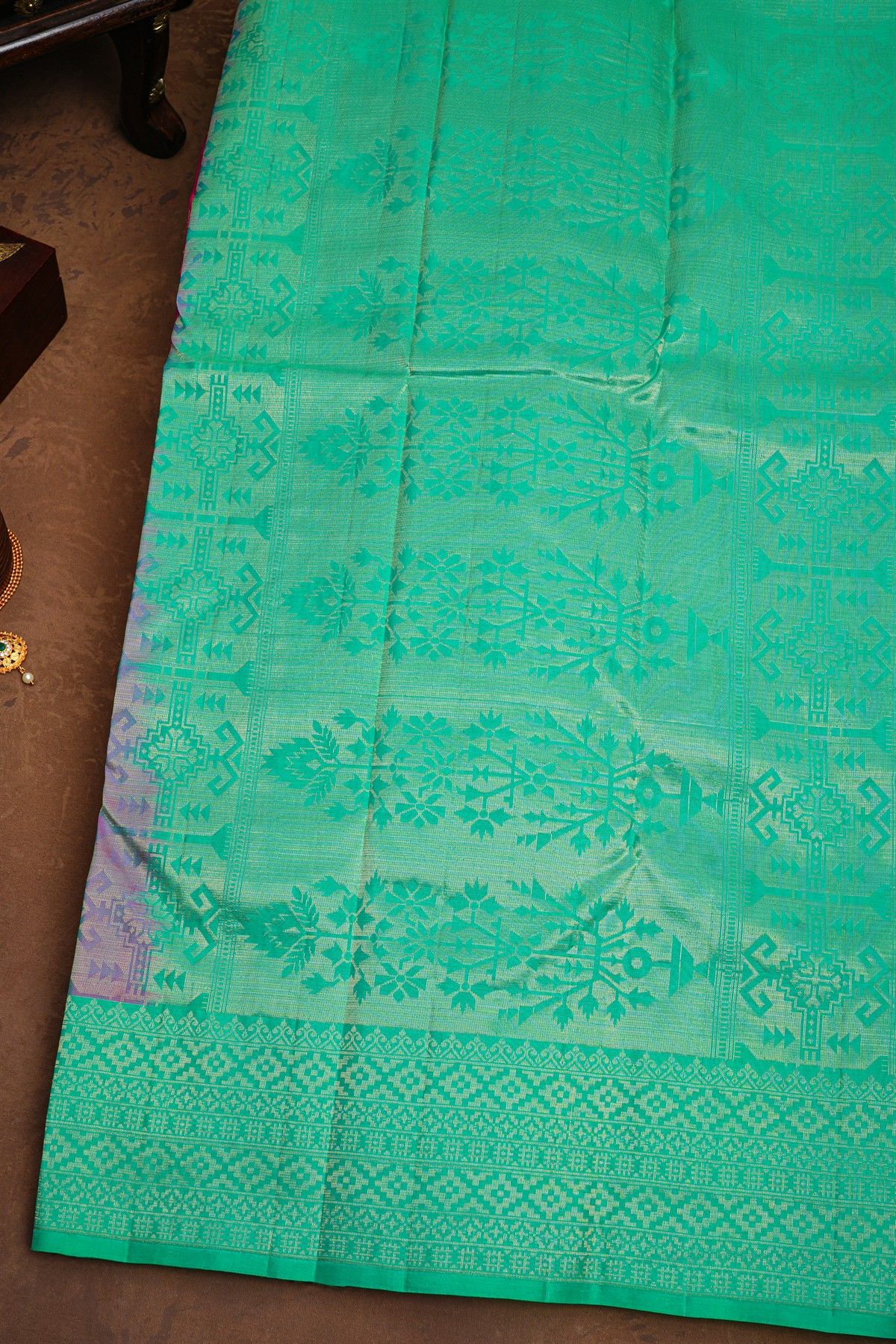 Coimbatore Soft Silk Magenta Saree